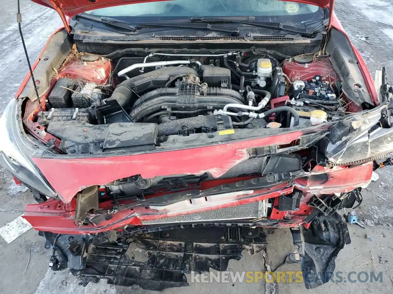 12 Photograph of a damaged car JF2GTACC7N9210567 SUBARU CROSSTREK 2022