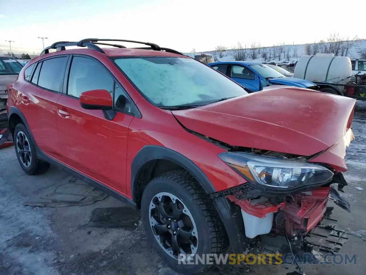 4 Photograph of a damaged car JF2GTACC7N9210567 SUBARU CROSSTREK 2022