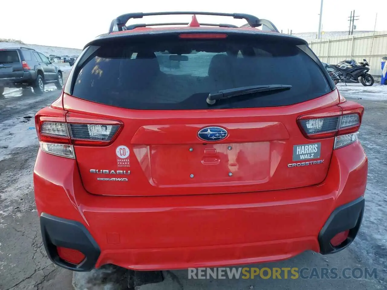 6 Photograph of a damaged car JF2GTACC7N9210567 SUBARU CROSSTREK 2022