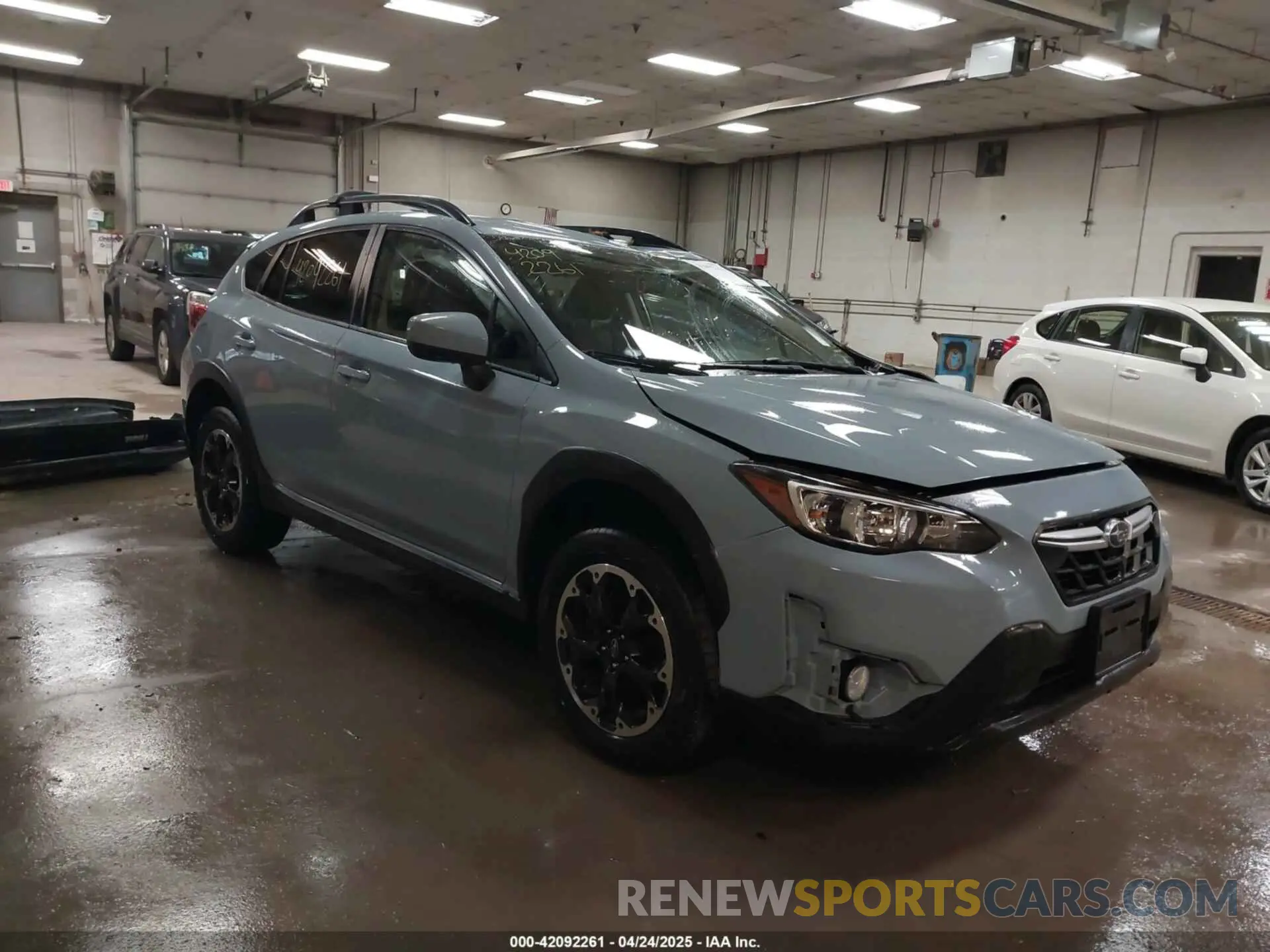 1 Photograph of a damaged car JF2GTACC7N9221567 SUBARU CROSSTREK 2022