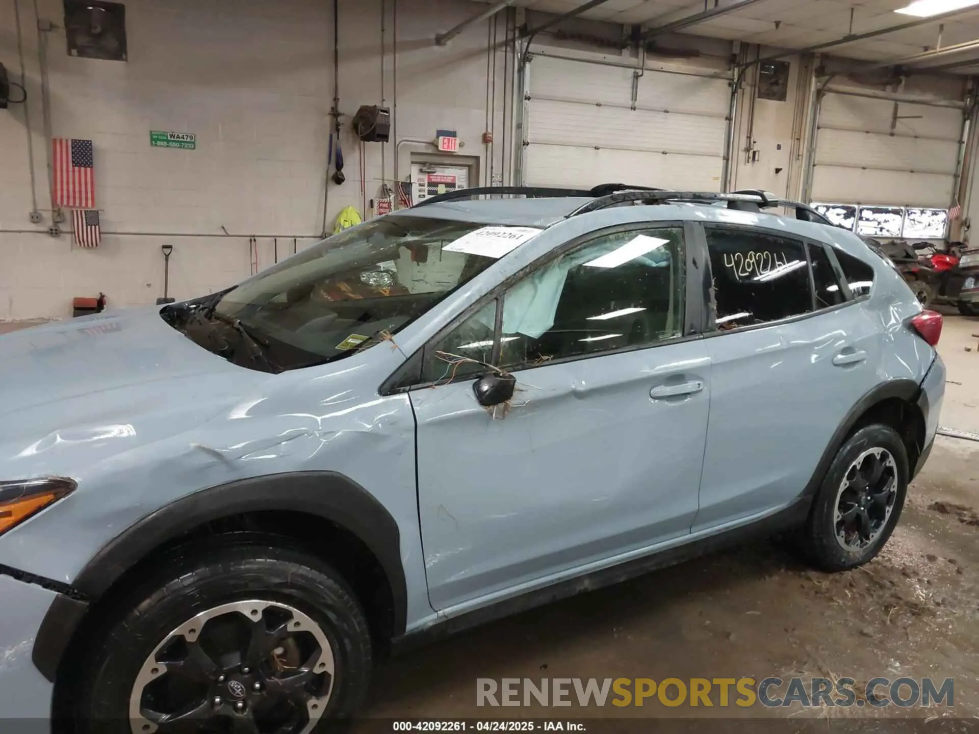 6 Photograph of a damaged car JF2GTACC7N9221567 SUBARU CROSSTREK 2022