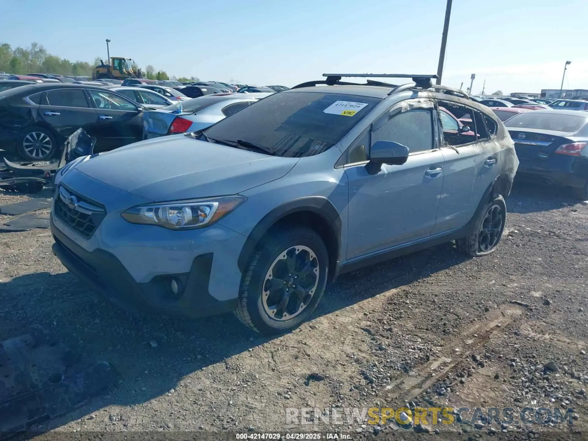 2 Photograph of a damaged car JF2GTACC8N9239365 SUBARU CROSSTREK 2022