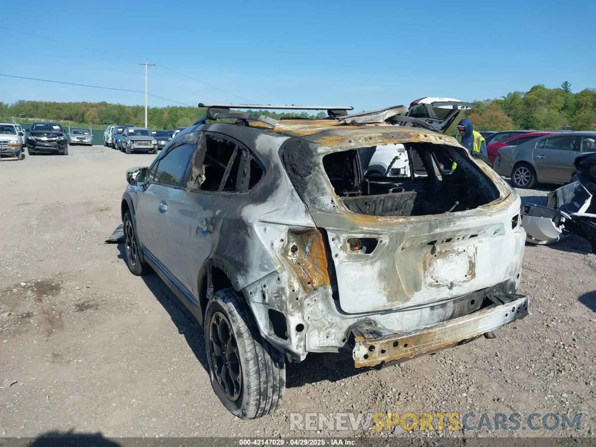 6 Photograph of a damaged car JF2GTACC8N9239365 SUBARU CROSSTREK 2022