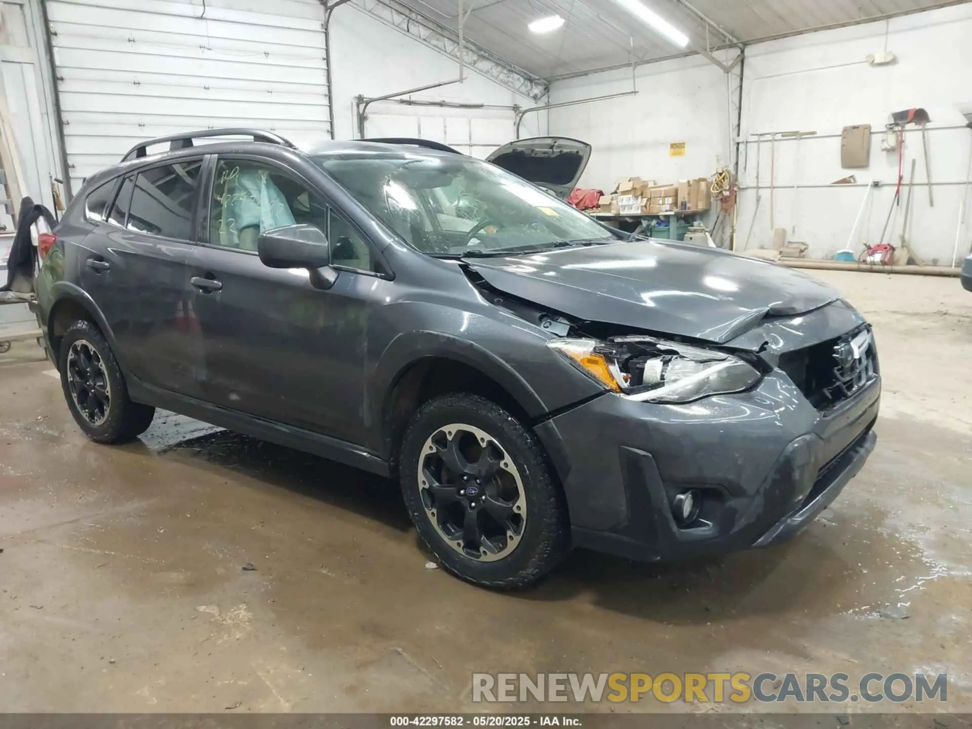 1 Photograph of a damaged car JF2GTACC8NG284270 SUBARU CROSSTREK 2022
