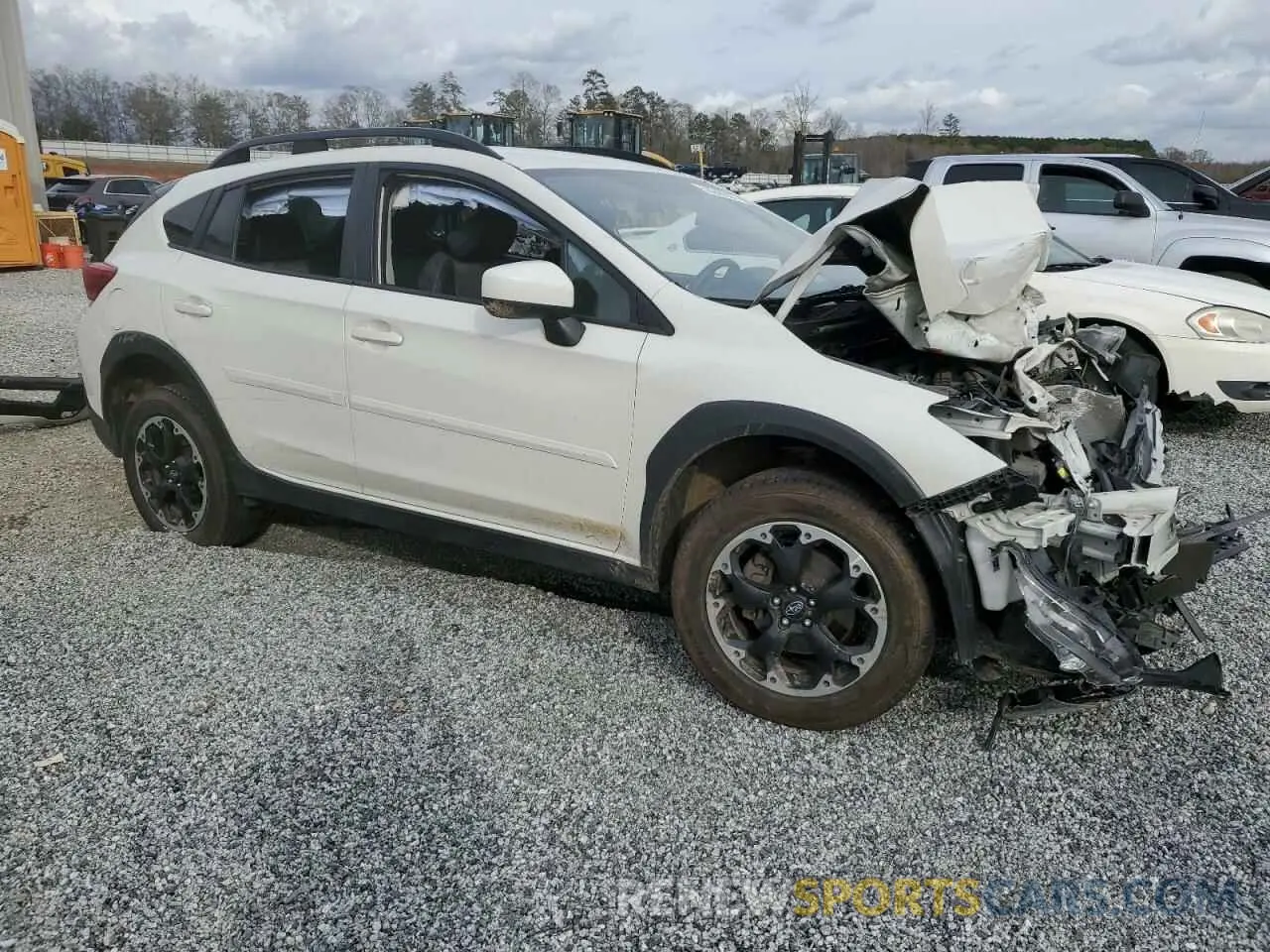 4 Photograph of a damaged car JF2GTACCXN9210563 SUBARU CROSSTREK 2022