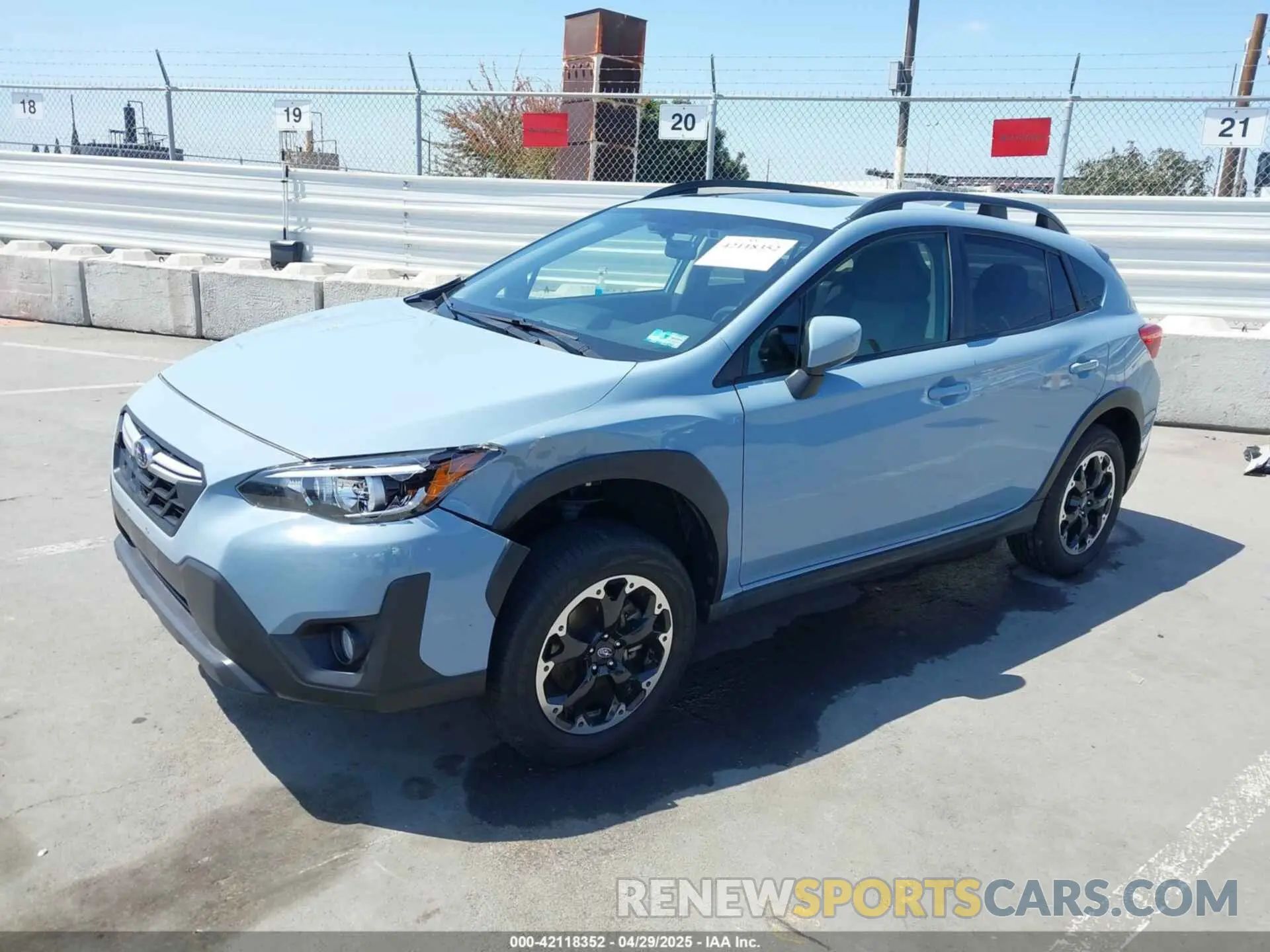 2 Photograph of a damaged car JF2GTAEC0N8202121 SUBARU CROSSTREK 2022