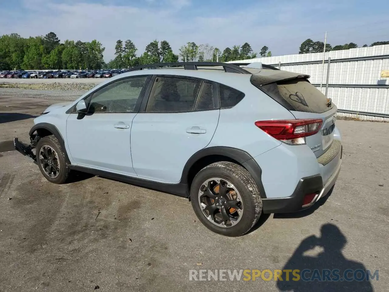 2 Photograph of a damaged car JF2GTAEC0N8237161 SUBARU CROSSTREK 2022
