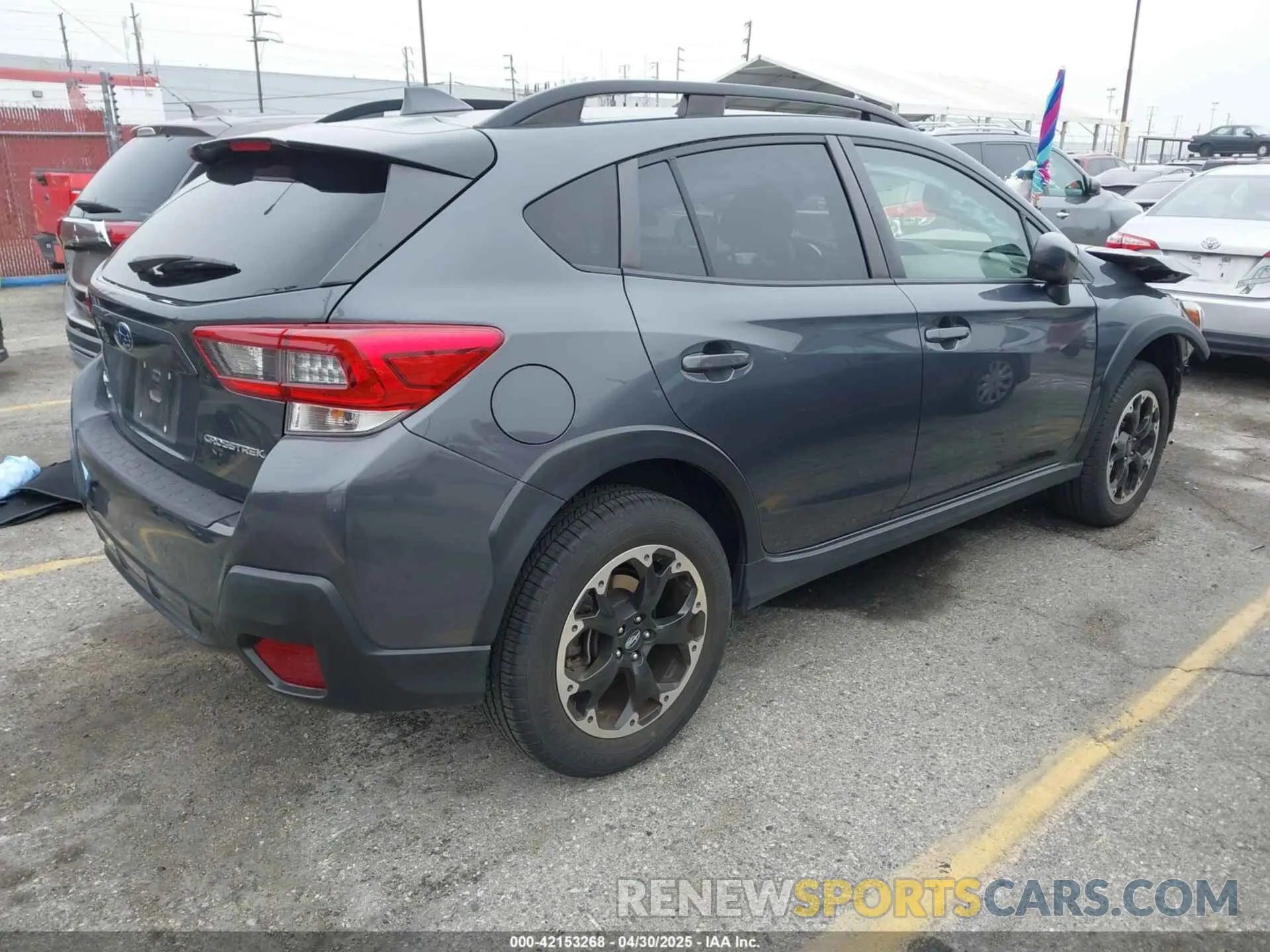 4 Photograph of a damaged car JF2GTAEC0NH222028 SUBARU CROSSTREK 2022