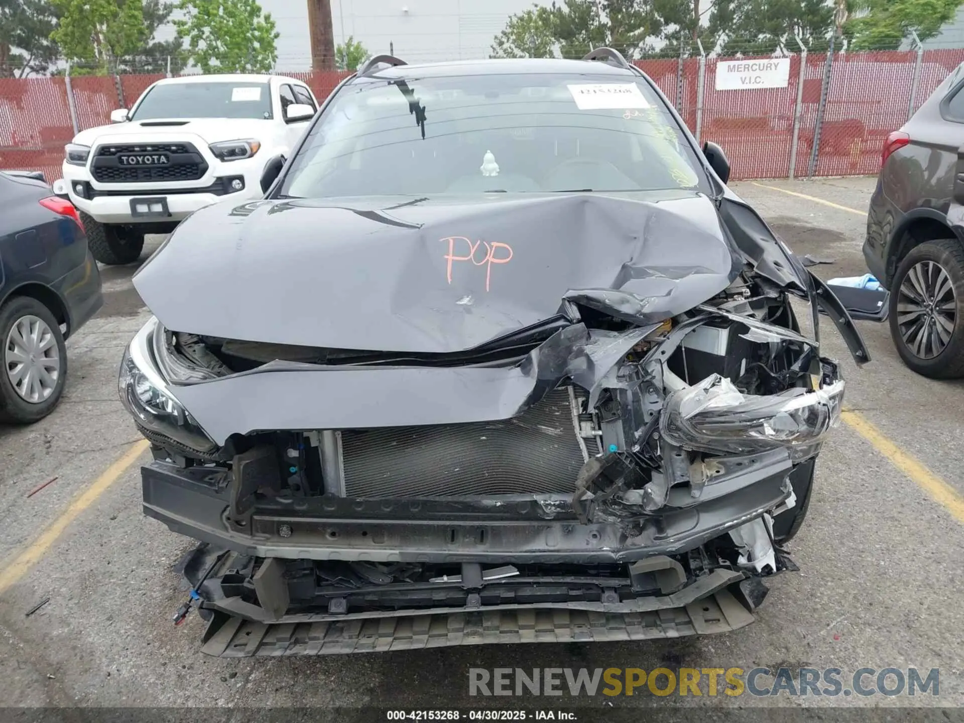 6 Photograph of a damaged car JF2GTAEC0NH222028 SUBARU CROSSTREK 2022