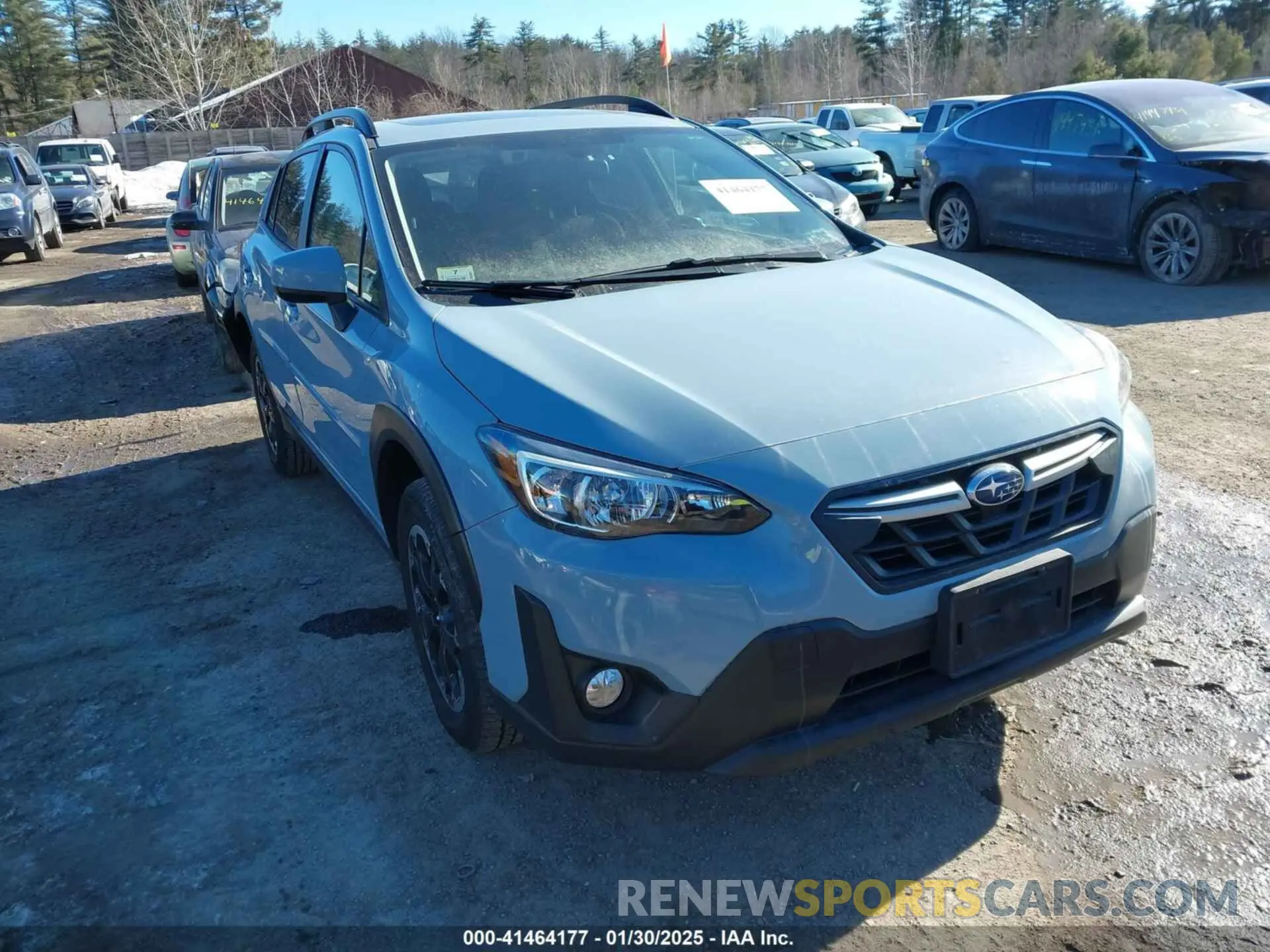 1 Photograph of a damaged car JF2GTAEC2NH277547 SUBARU CROSSTREK 2022