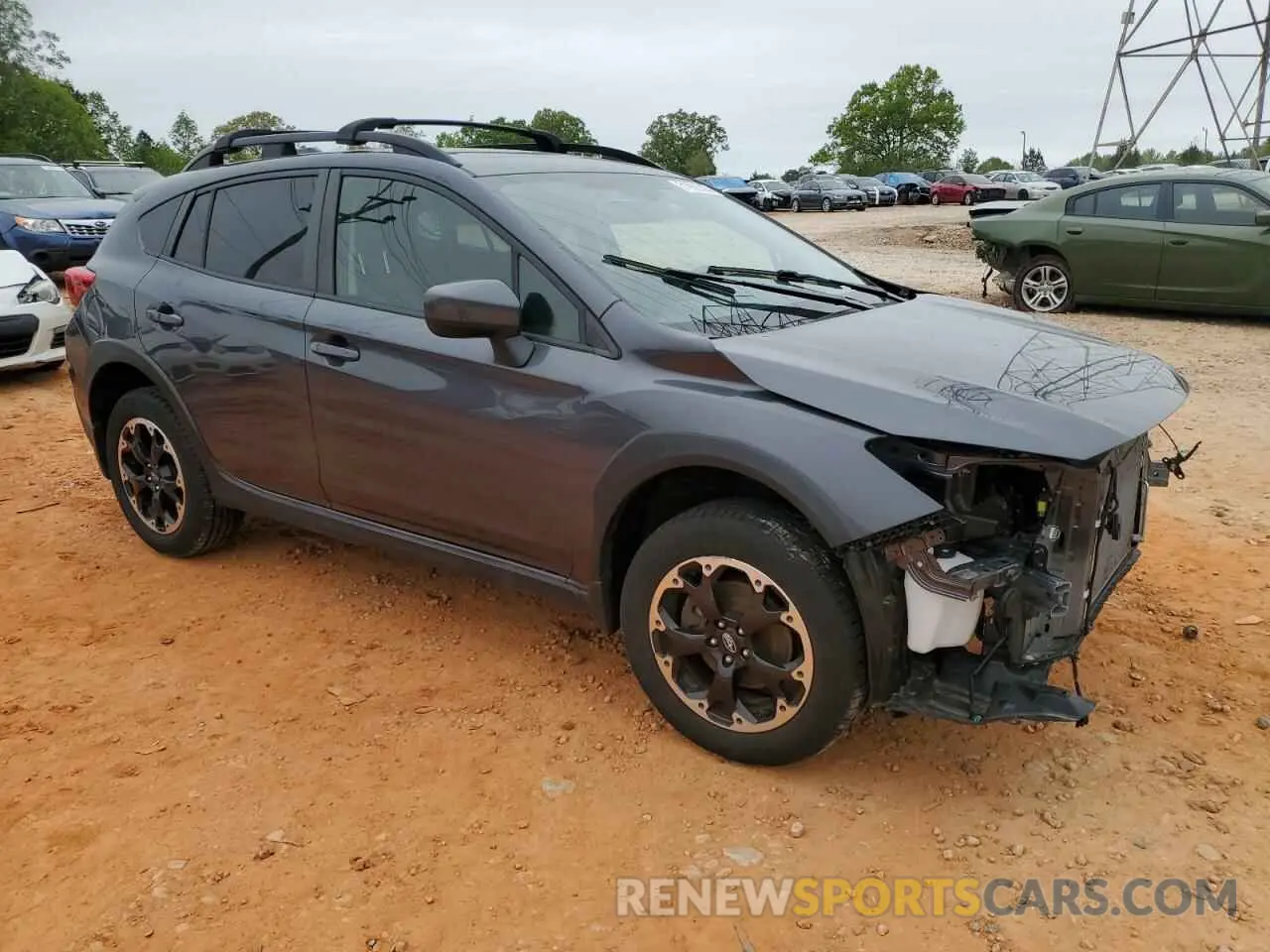4 Photograph of a damaged car JF2GTAEC4NH279221 SUBARU CROSSTREK 2022