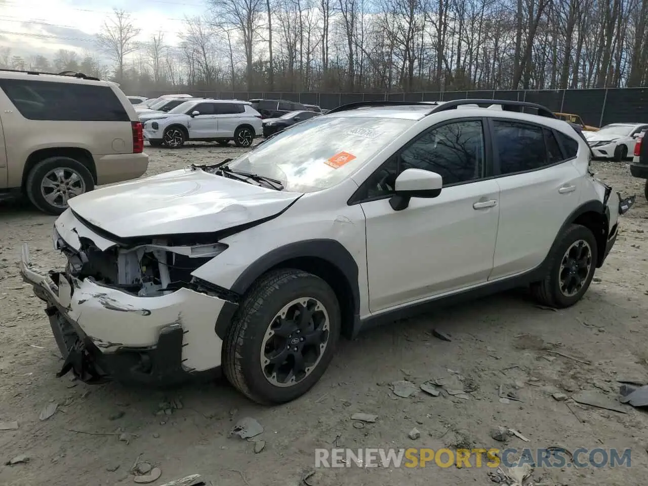 1 Photograph of a damaged car JF2GTAEC5NH215544 SUBARU CROSSTREK 2022