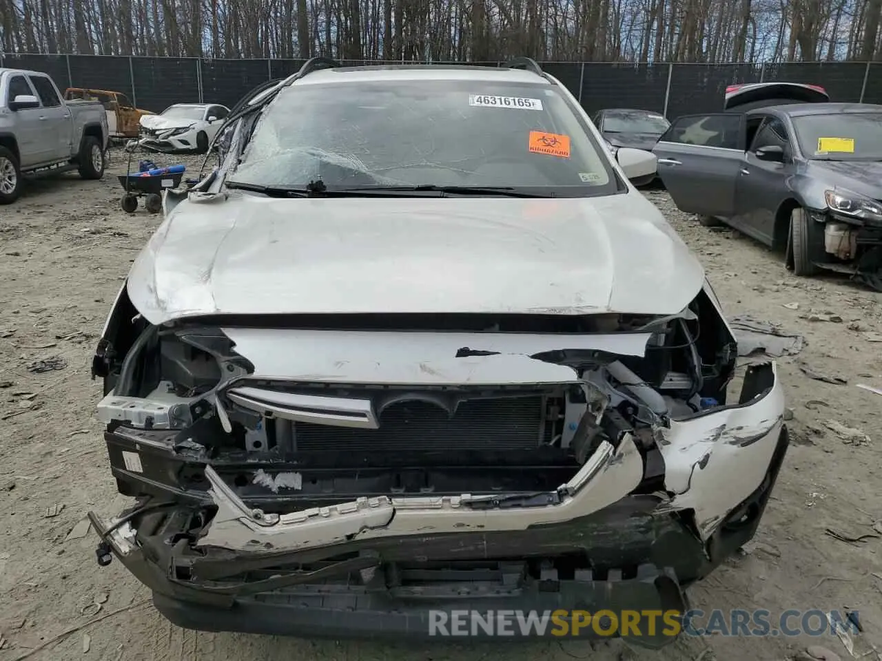 5 Photograph of a damaged car JF2GTAEC5NH215544 SUBARU CROSSTREK 2022