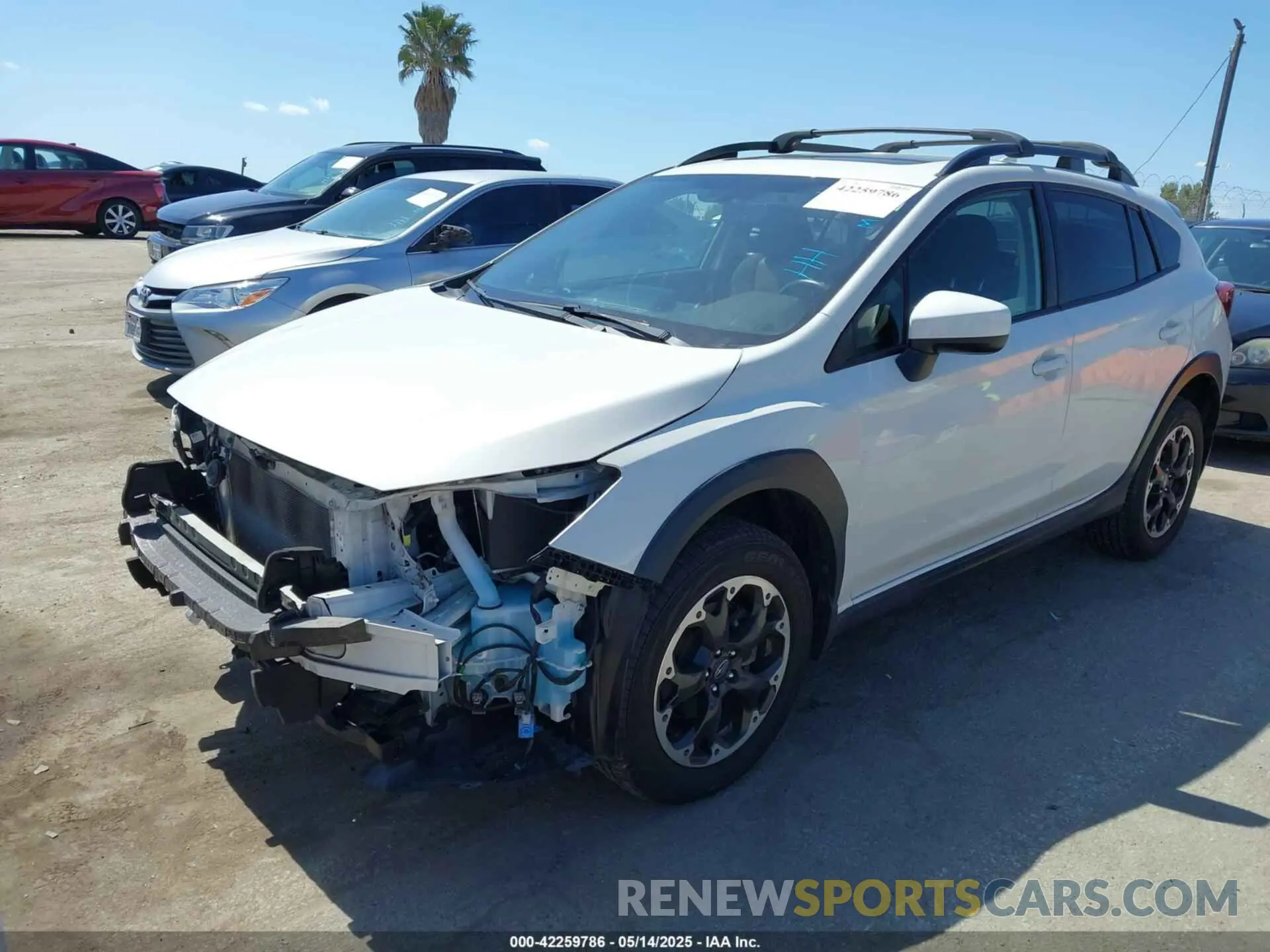 2 Photograph of a damaged car JF2GTAEC6N8220560 SUBARU CROSSTREK 2022