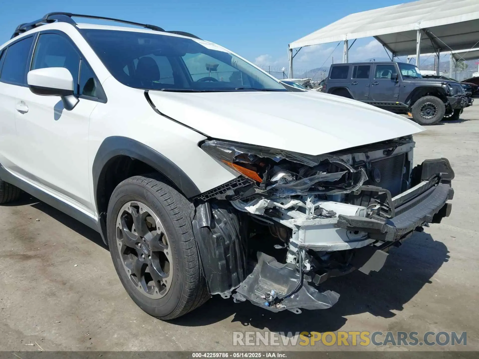 6 Photograph of a damaged car JF2GTAEC6N8220560 SUBARU CROSSTREK 2022