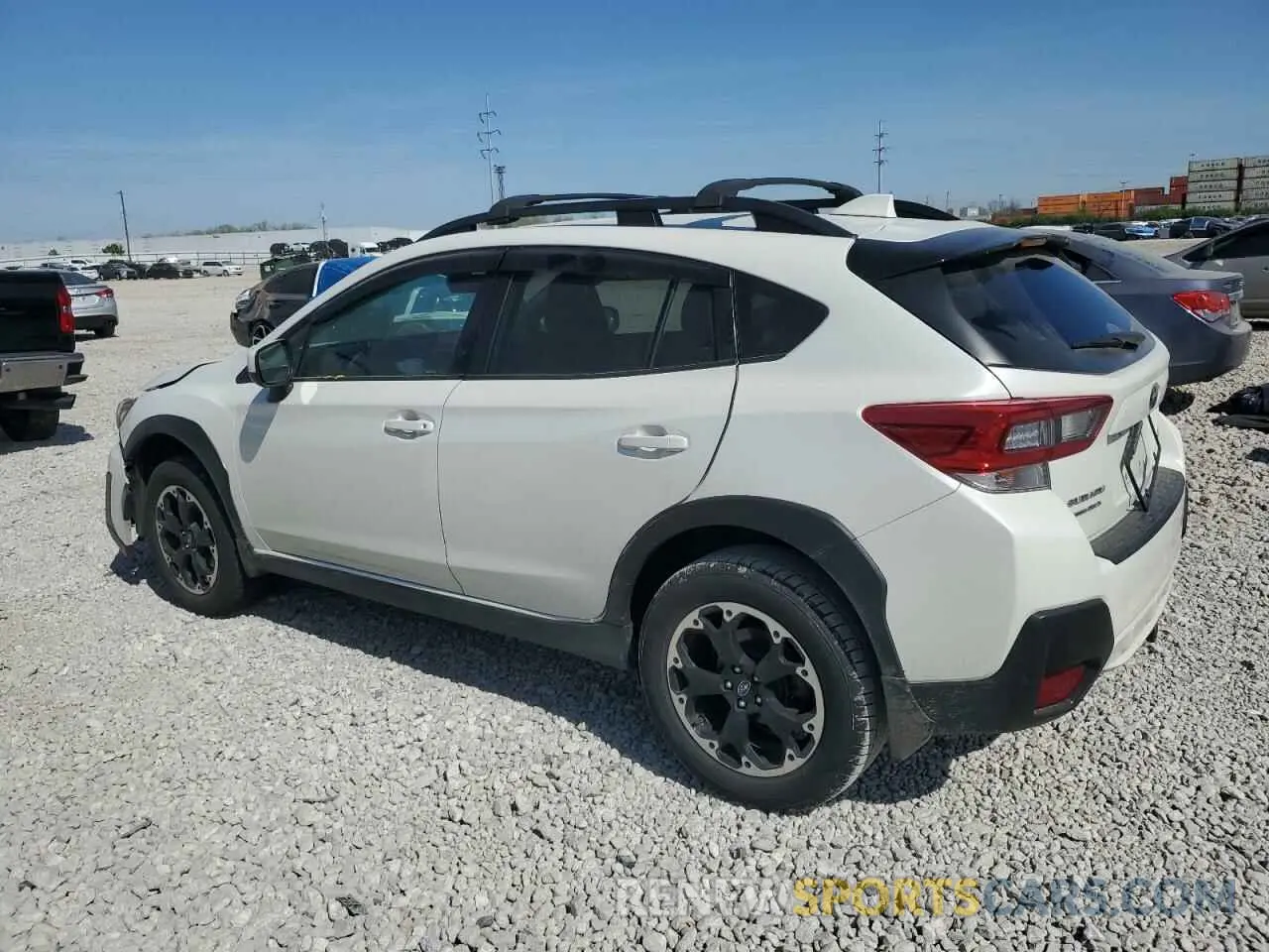 2 Photograph of a damaged car JF2GTAEC8NH259831 SUBARU CROSSTREK 2022