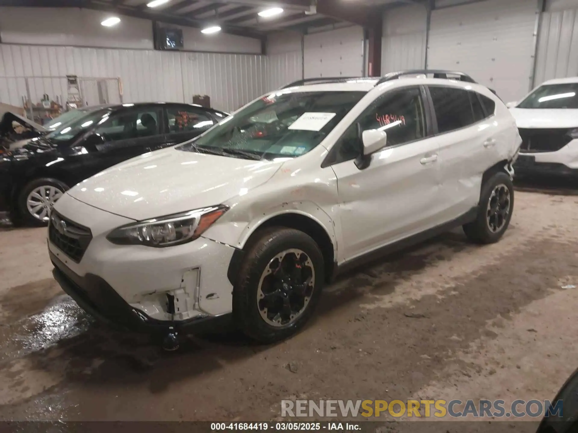 2 Photograph of a damaged car JF2GTAECXNH217838 SUBARU CROSSTREK 2022