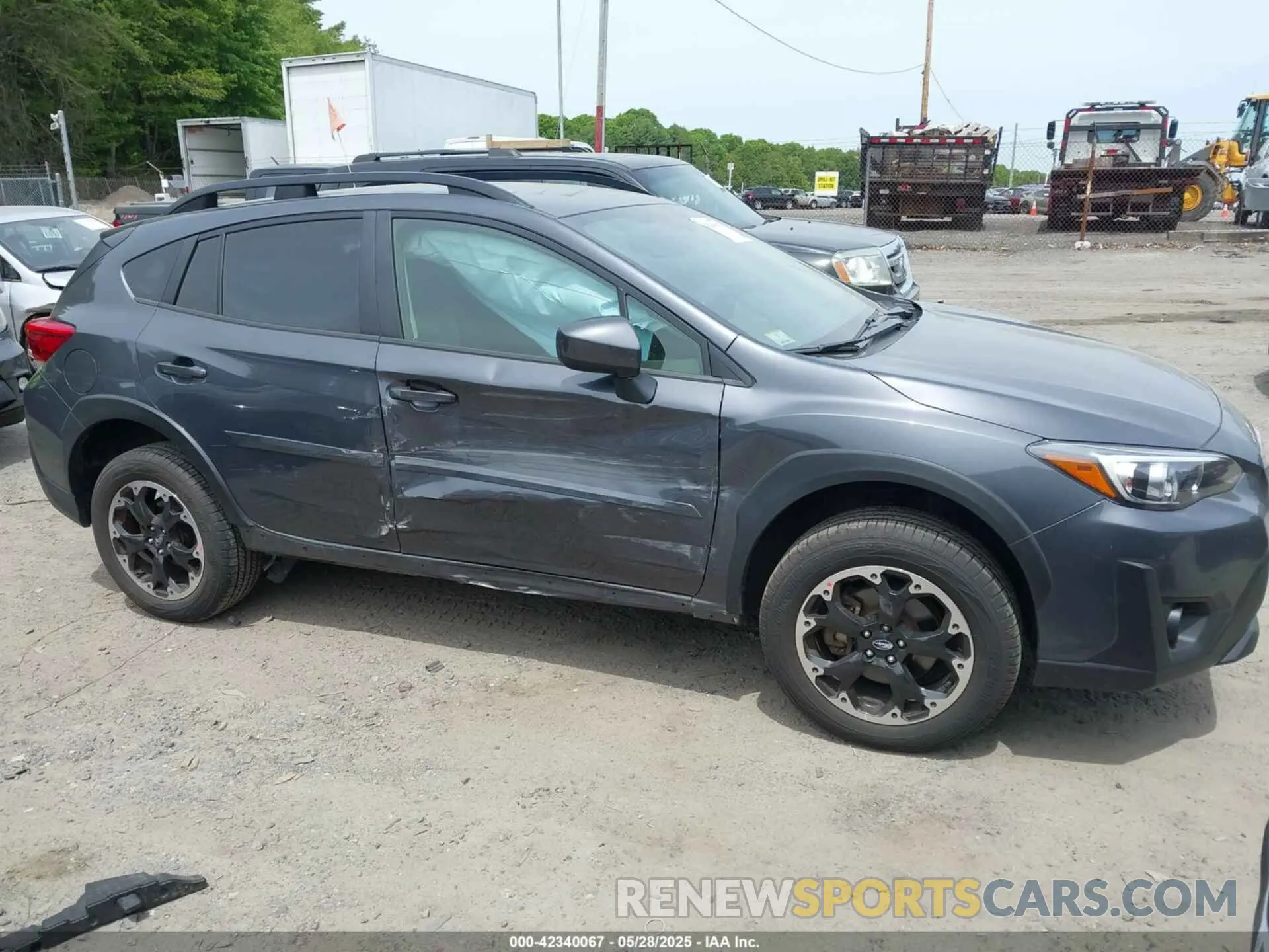 1 Photograph of a damaged car JF2GTAPC0NH276393 SUBARU CROSSTREK 2022