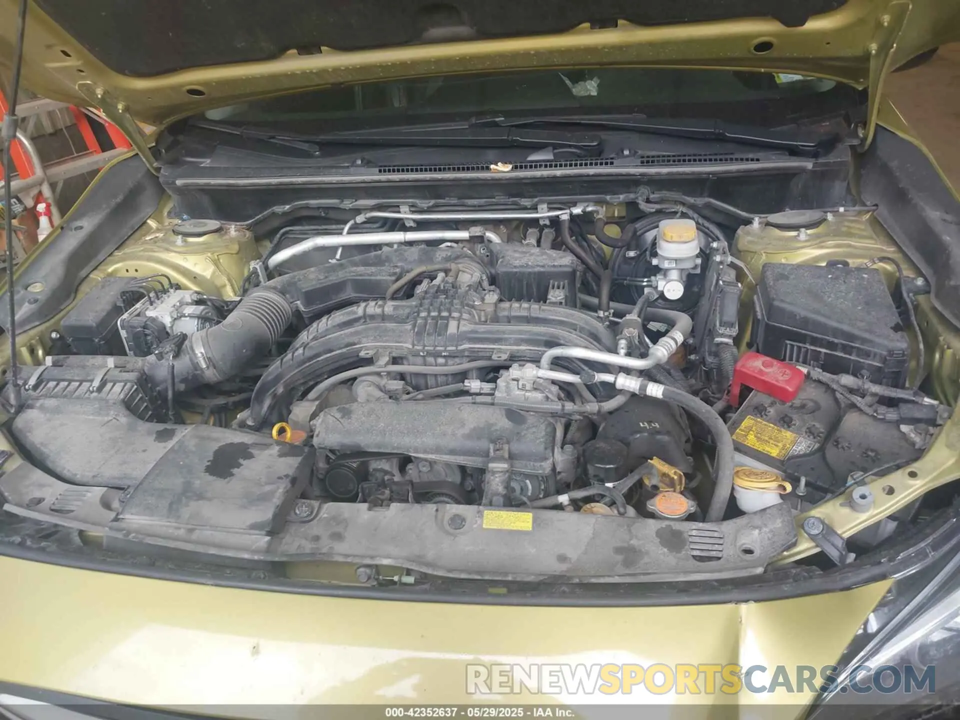 10 Photograph of a damaged car JF2GTAPC1NH231575 SUBARU CROSSTREK 2022