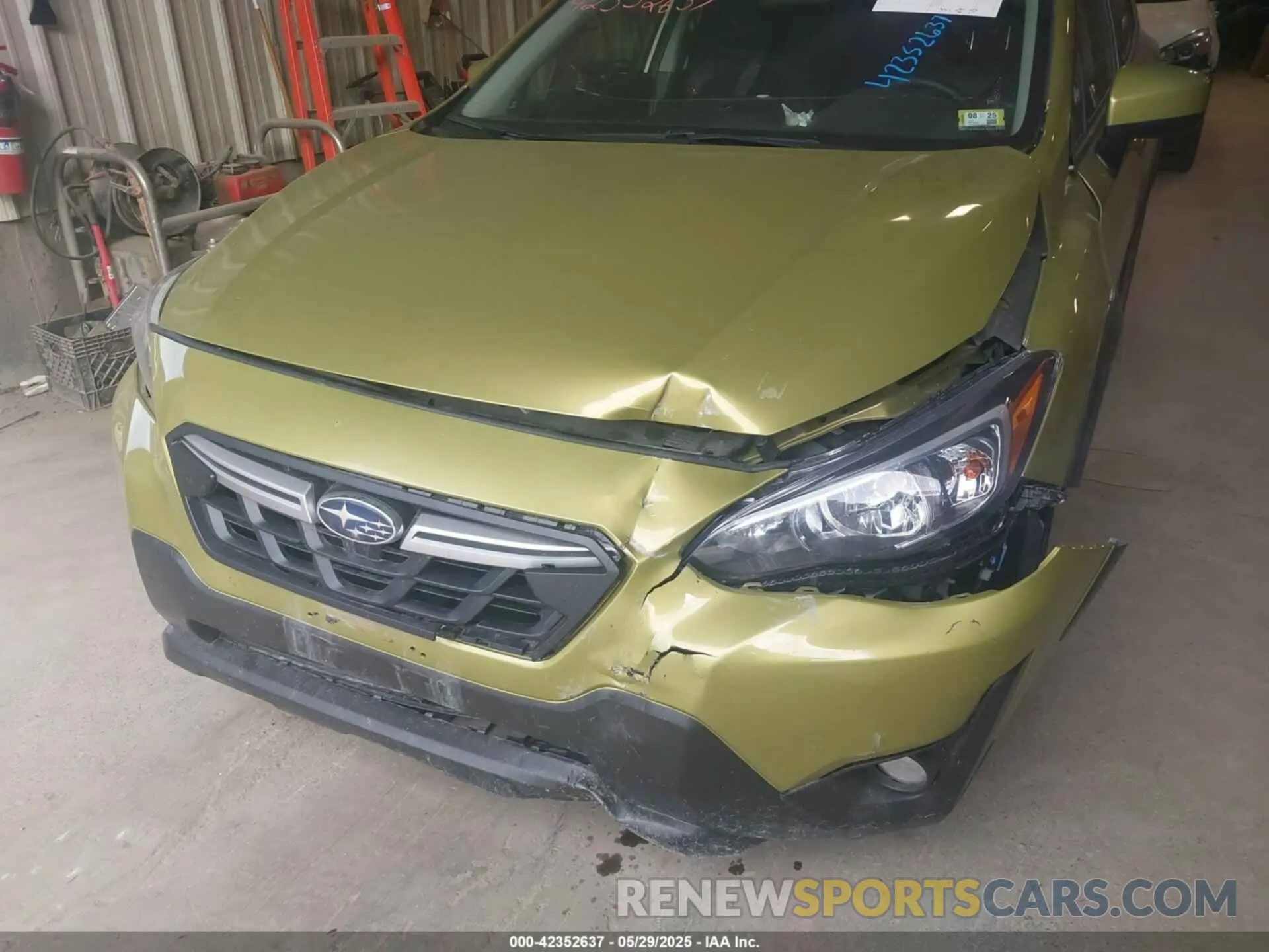 6 Photograph of a damaged car JF2GTAPC1NH231575 SUBARU CROSSTREK 2022