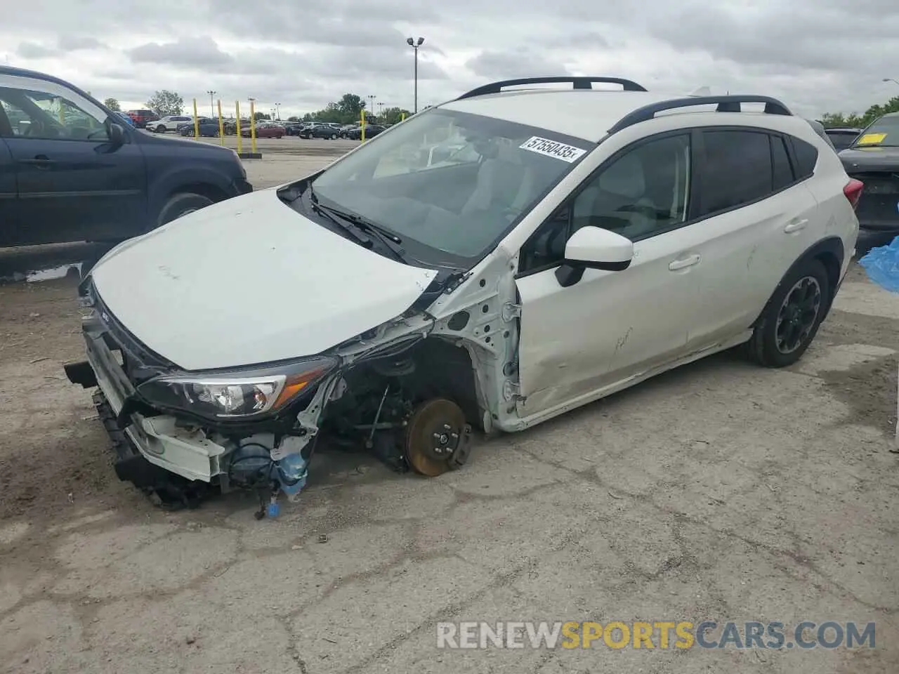 1 Photograph of a damaged car JF2GTAPC2N8200318 SUBARU CROSSTREK 2022