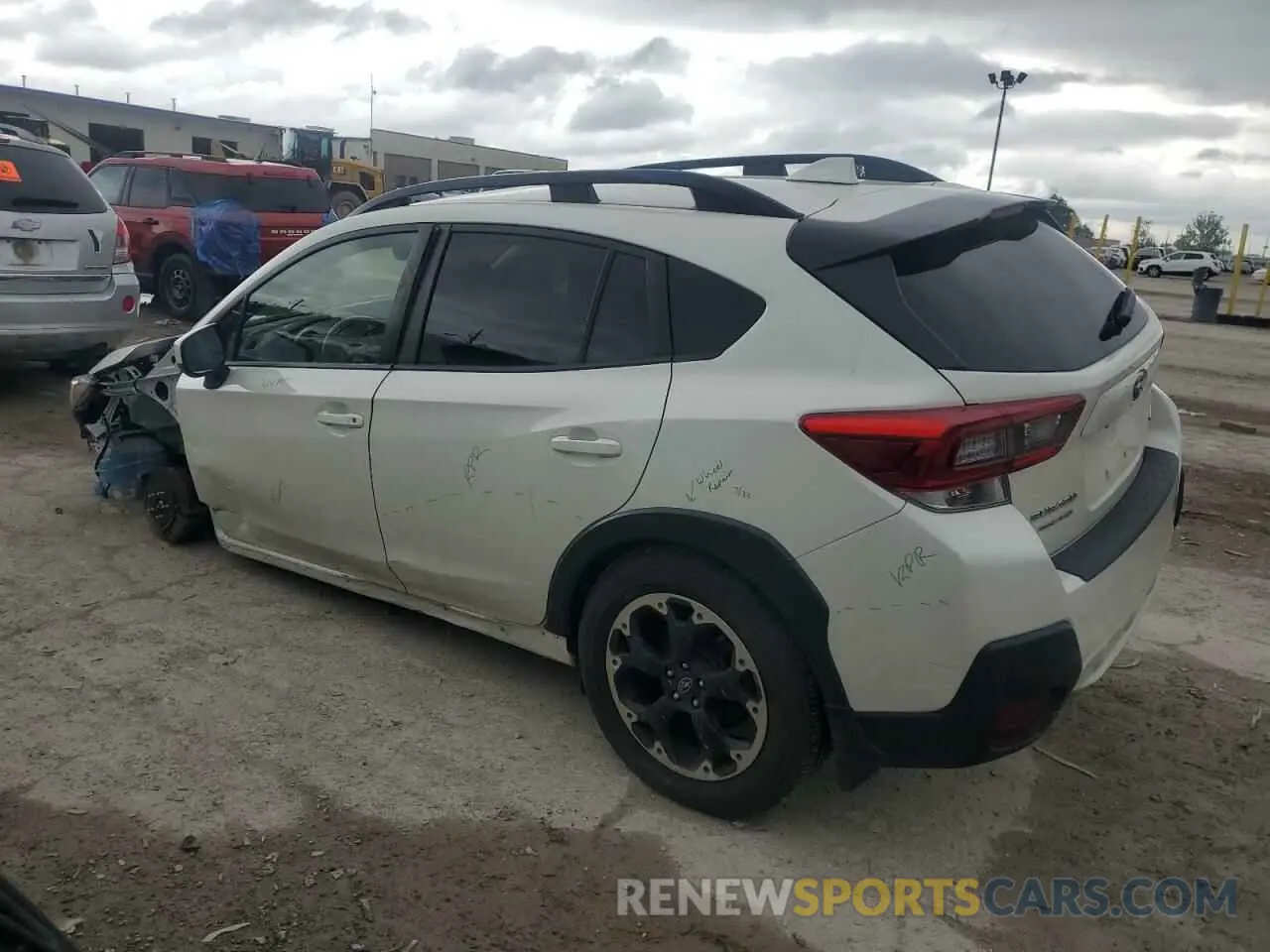 2 Photograph of a damaged car JF2GTAPC2N8200318 SUBARU CROSSTREK 2022