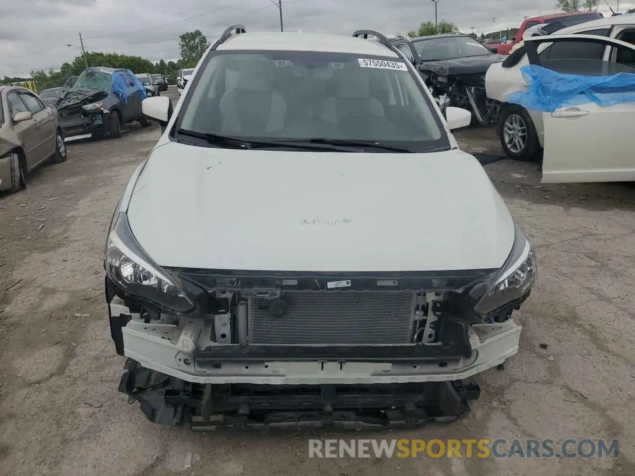 5 Photograph of a damaged car JF2GTAPC2N8200318 SUBARU CROSSTREK 2022