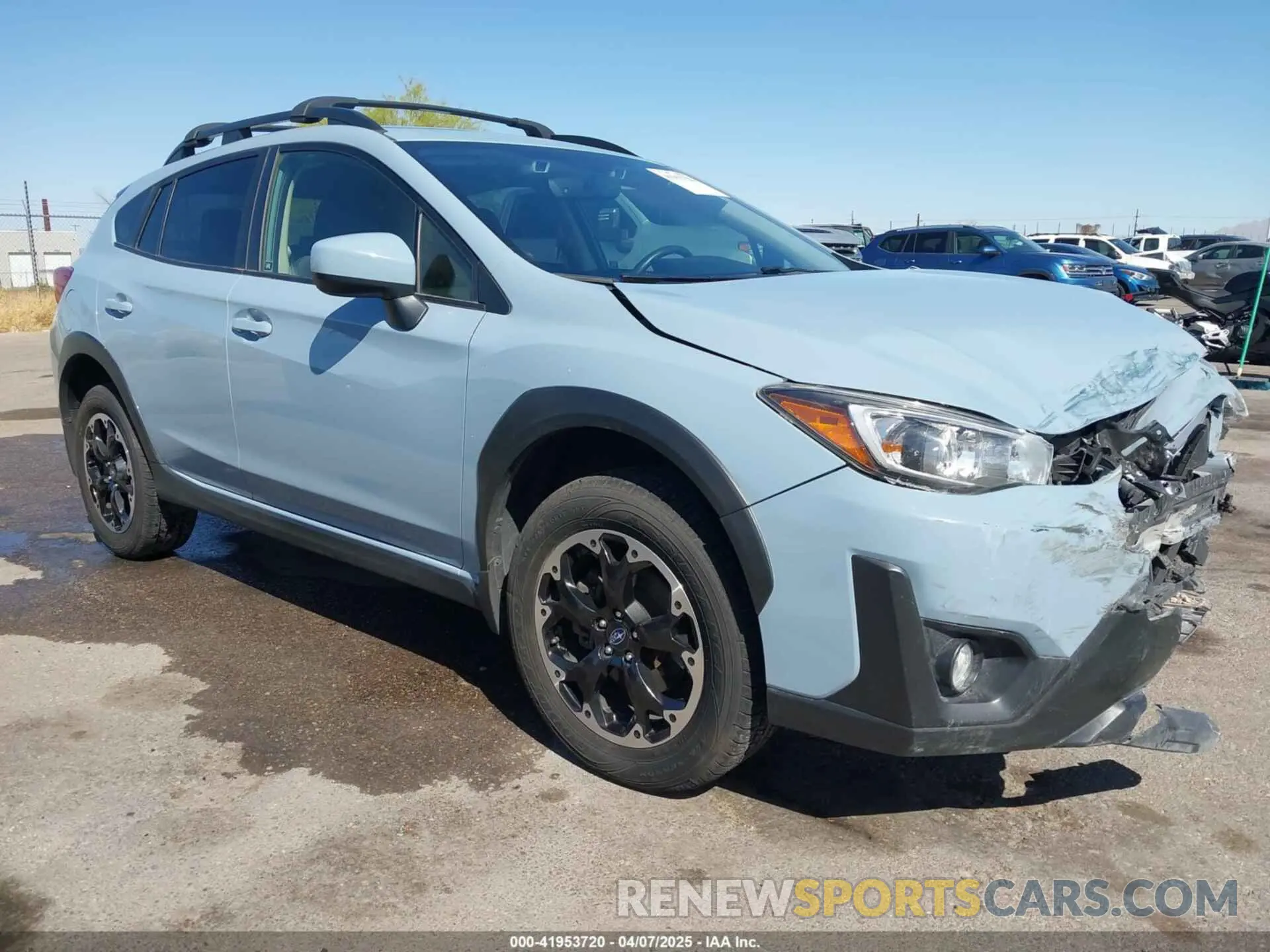 1 Photograph of a damaged car JF2GTAPC2N8269946 SUBARU CROSSTREK 2022