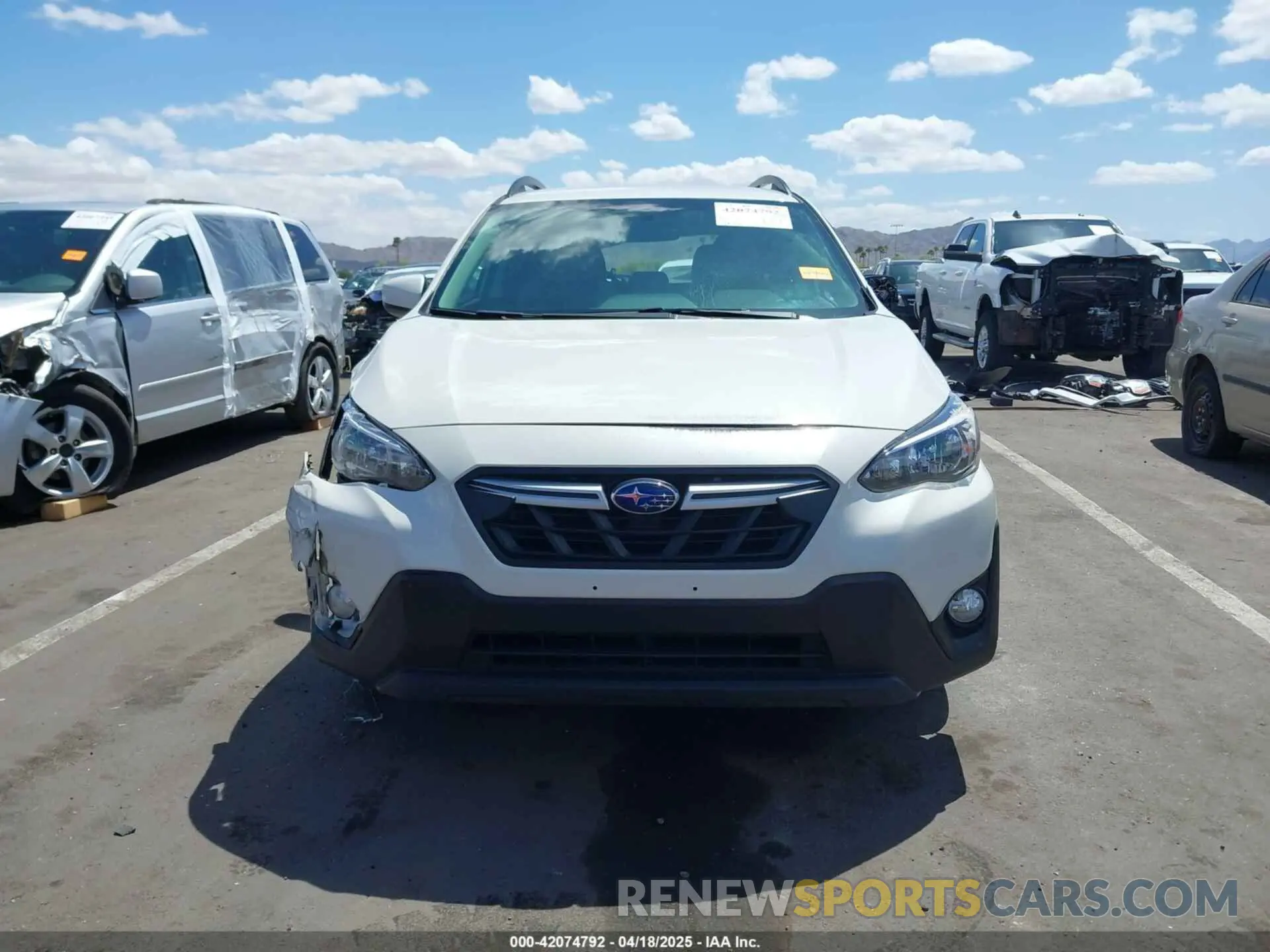 12 Photograph of a damaged car JF2GTAPC3N8201994 SUBARU CROSSTREK 2022