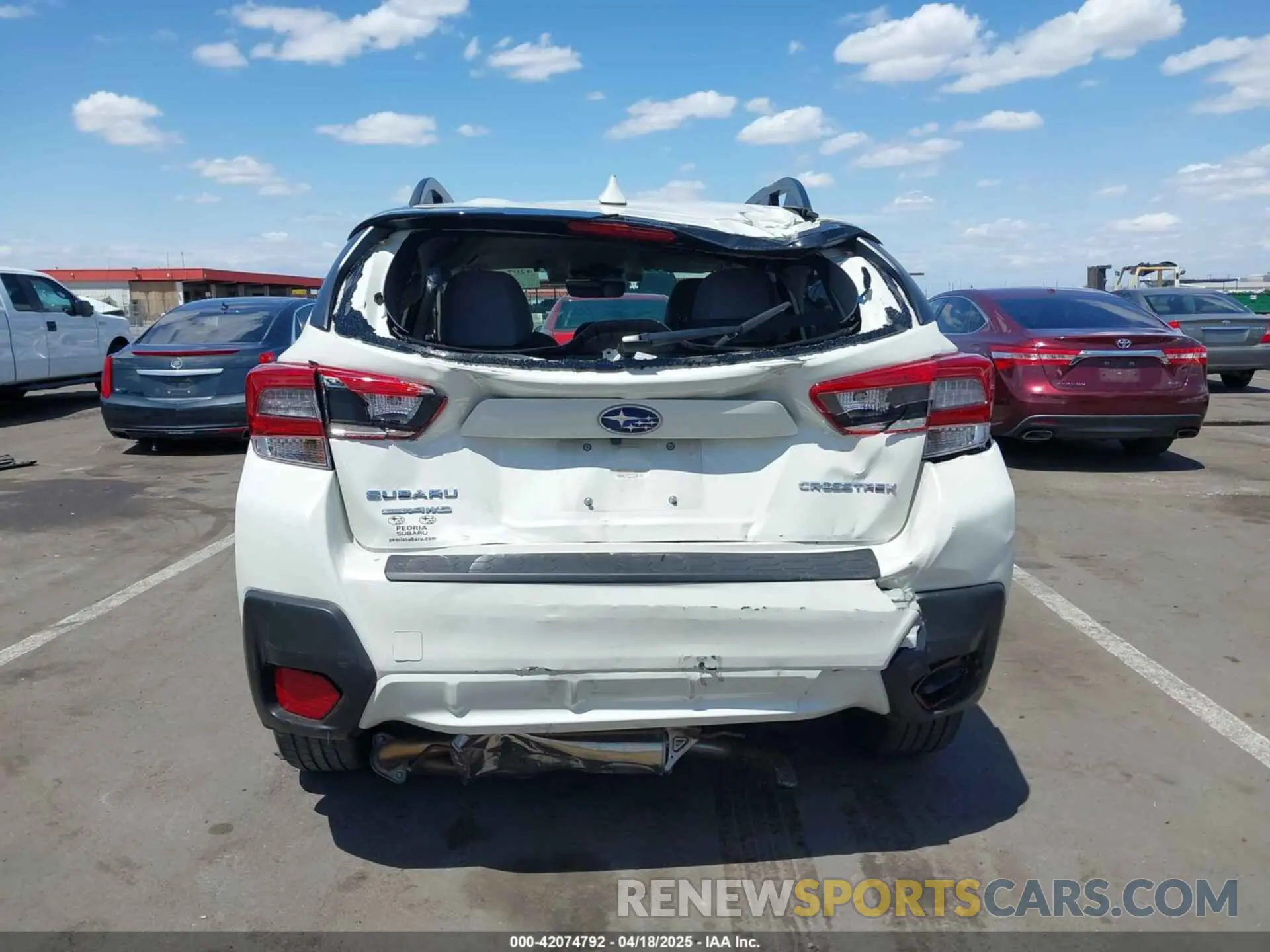16 Photograph of a damaged car JF2GTAPC3N8201994 SUBARU CROSSTREK 2022