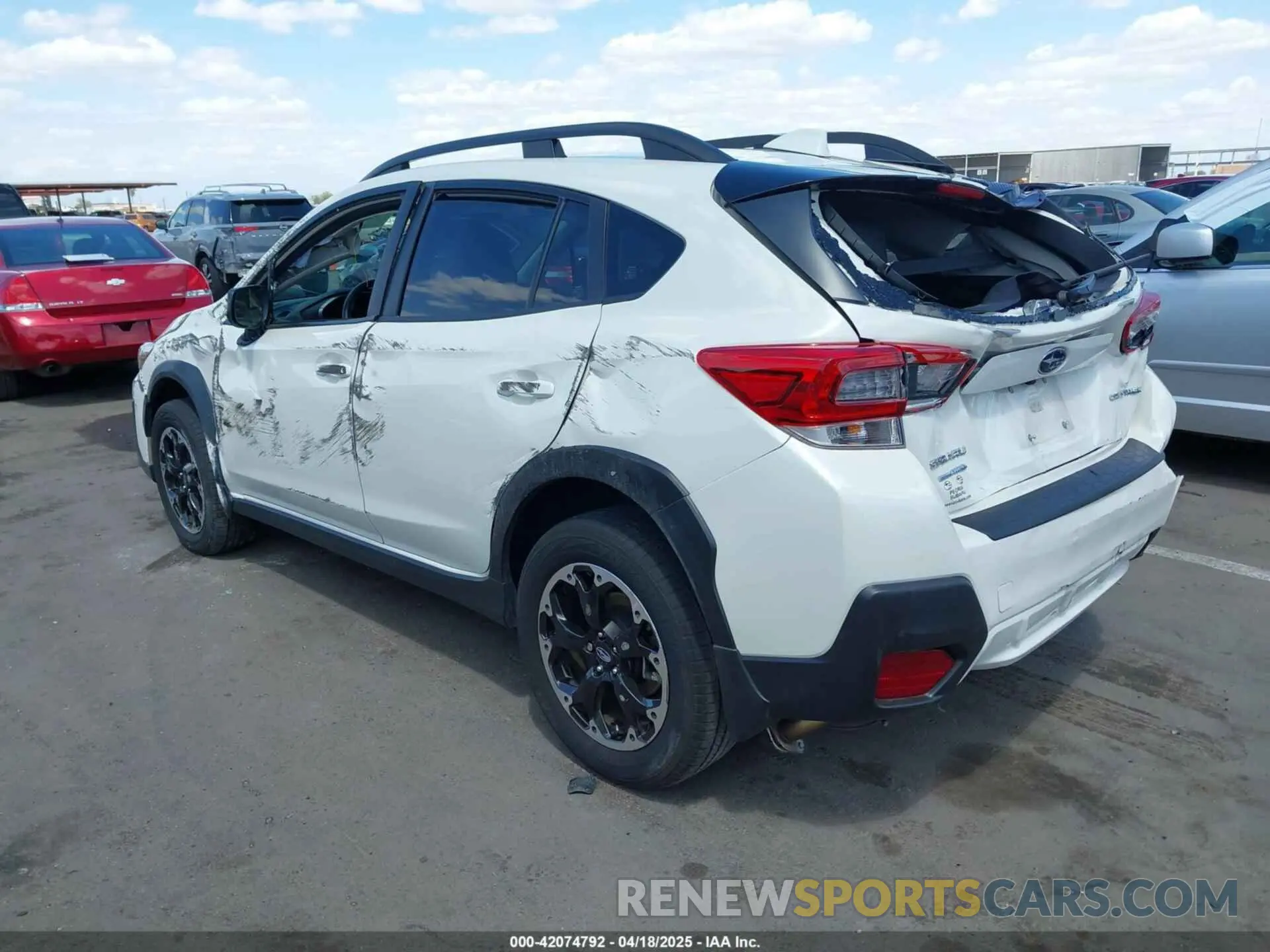 3 Photograph of a damaged car JF2GTAPC3N8201994 SUBARU CROSSTREK 2022
