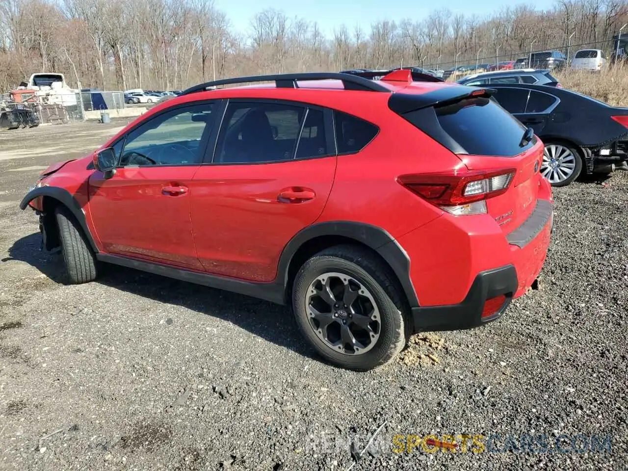 2 Photograph of a damaged car JF2GTAPC3N8217595 SUBARU CROSSTREK 2022
