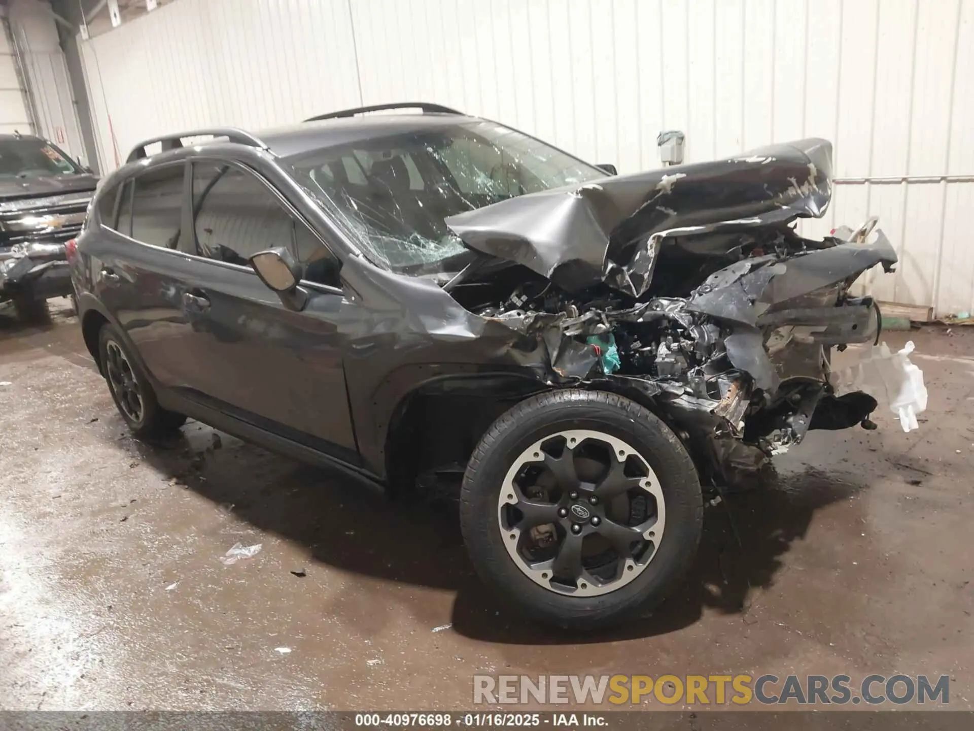1 Photograph of a damaged car JF2GTAPC3N8284987 SUBARU CROSSTREK 2022
