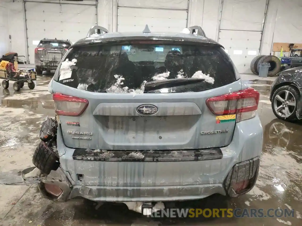 6 Photograph of a damaged car JF2GTAPC4NH253067 SUBARU CROSSTREK 2022