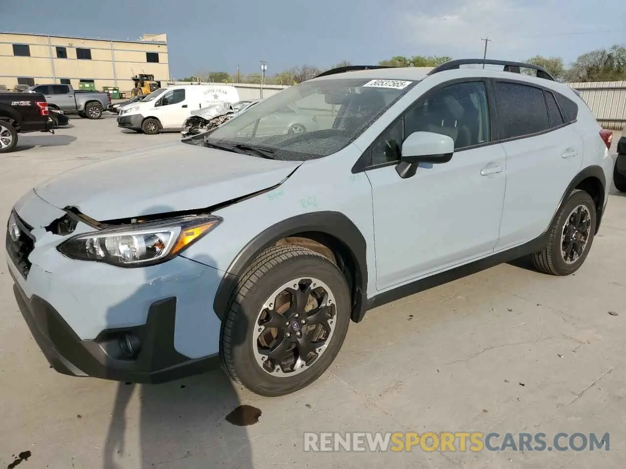 1 Photograph of a damaged car JF2GTAPC6NH219213 SUBARU CROSSTREK 2022