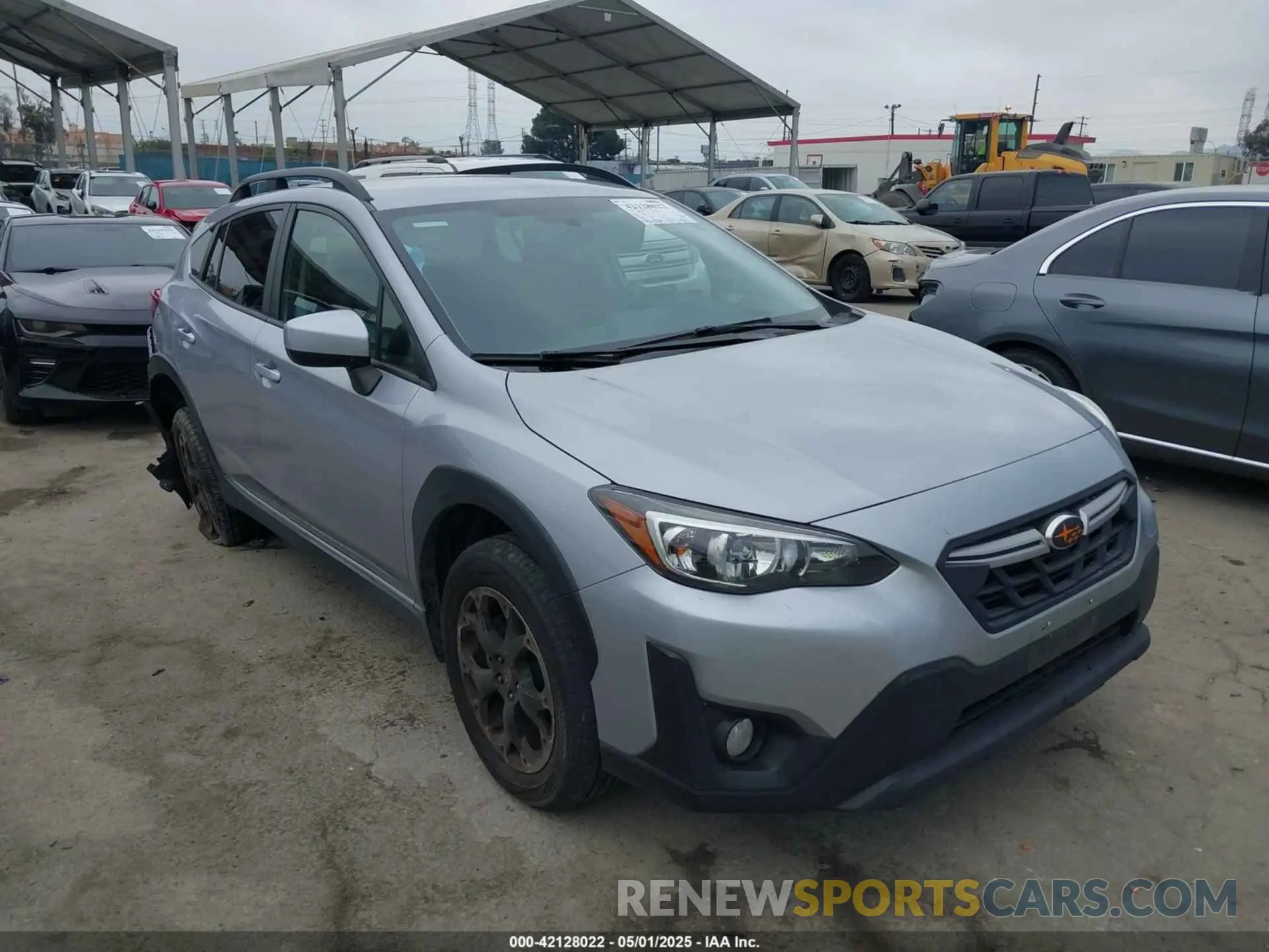 1 Photograph of a damaged car JF2GTAPC8N8220590 SUBARU CROSSTREK 2022