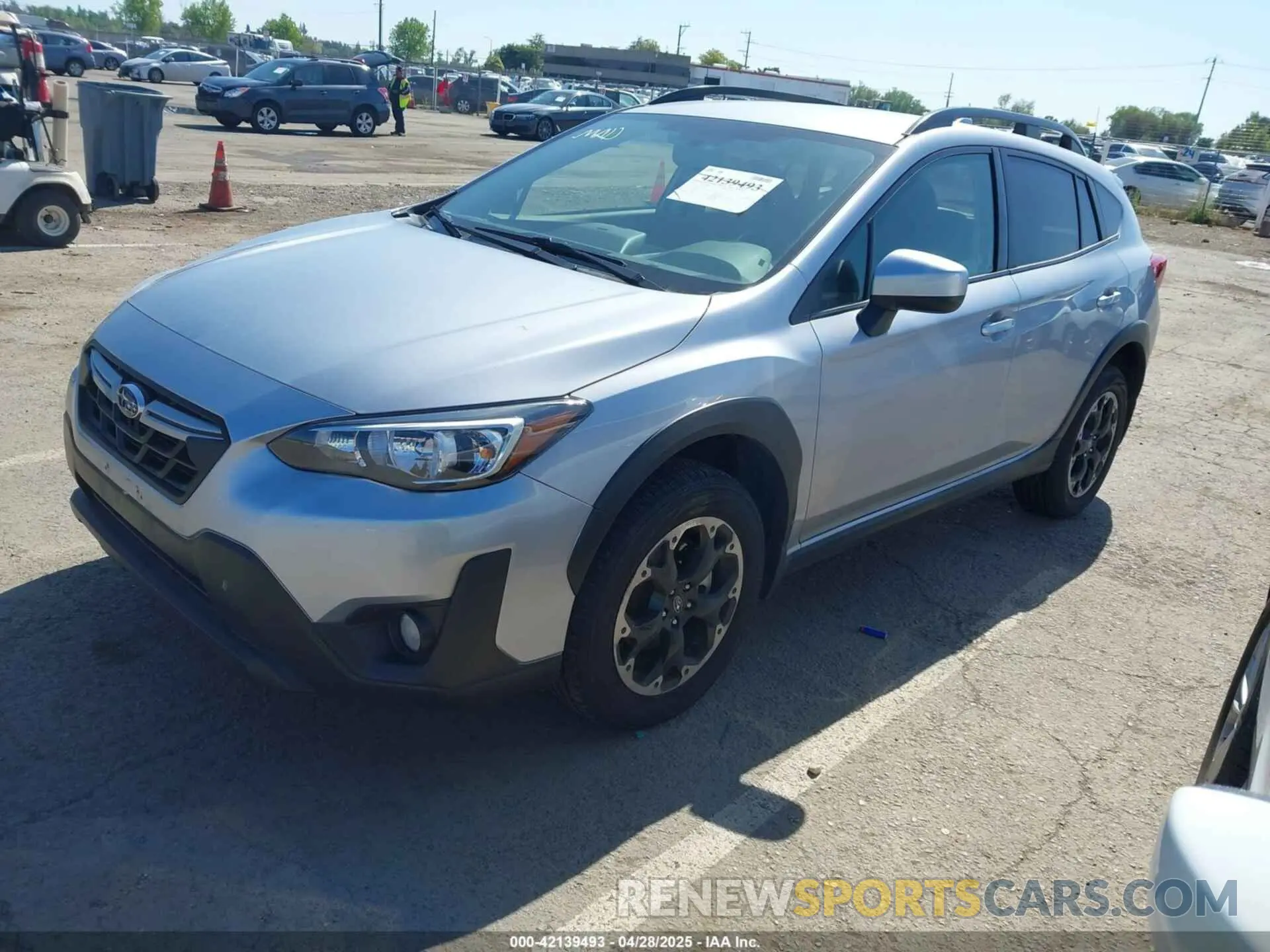 2 Photograph of a damaged car JF2GTAPC8N8240547 SUBARU CROSSTREK 2022
