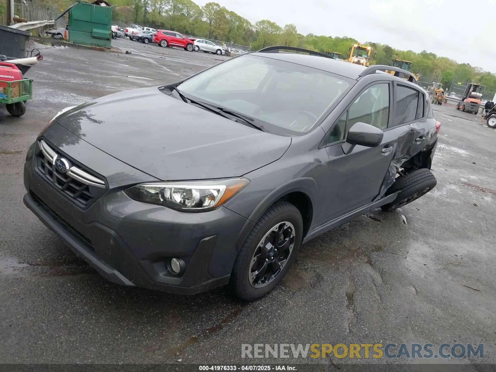2 Photograph of a damaged car JF2GTAPC8N8283026 SUBARU CROSSTREK 2022