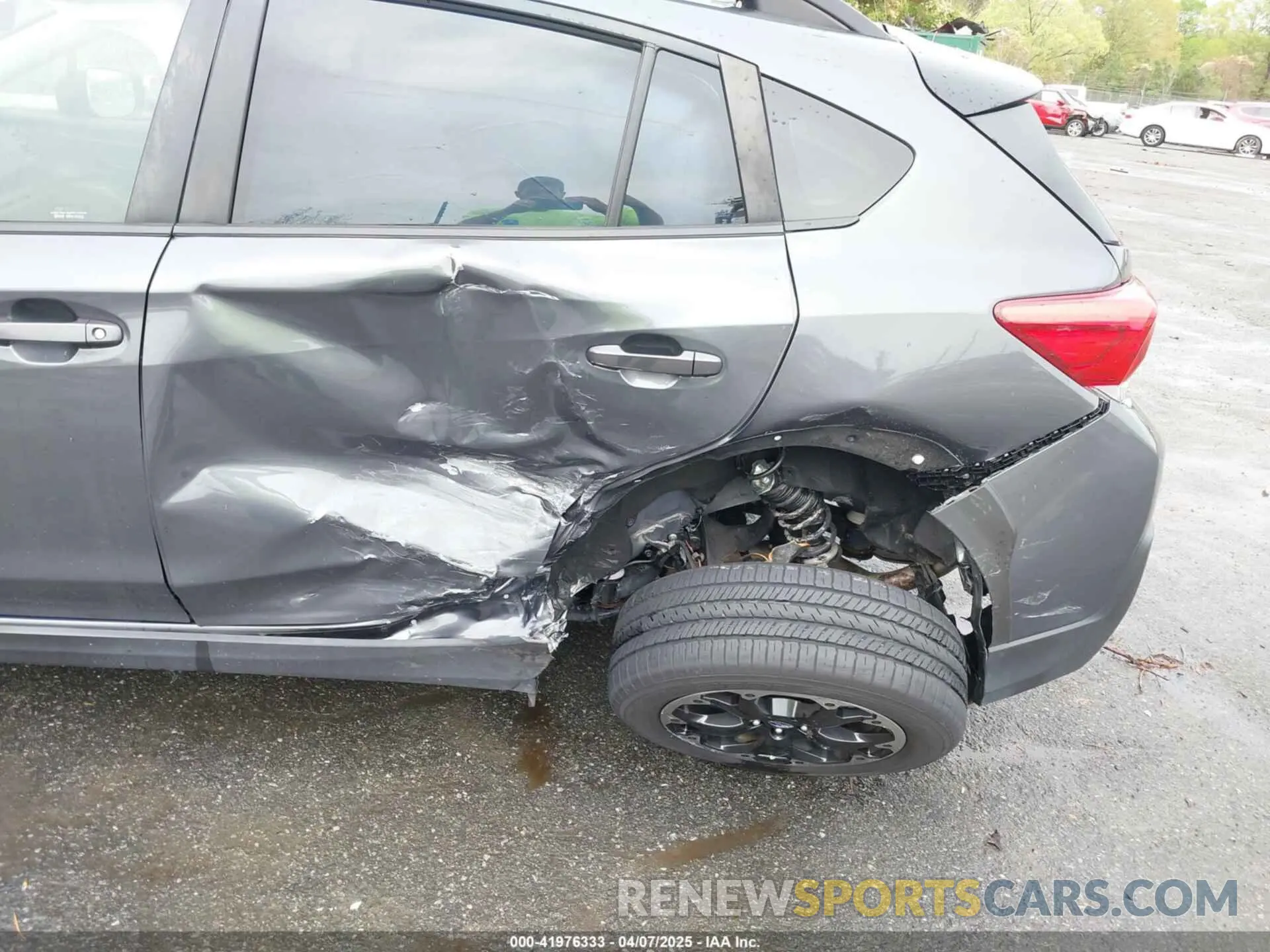 6 Photograph of a damaged car JF2GTAPC8N8283026 SUBARU CROSSTREK 2022