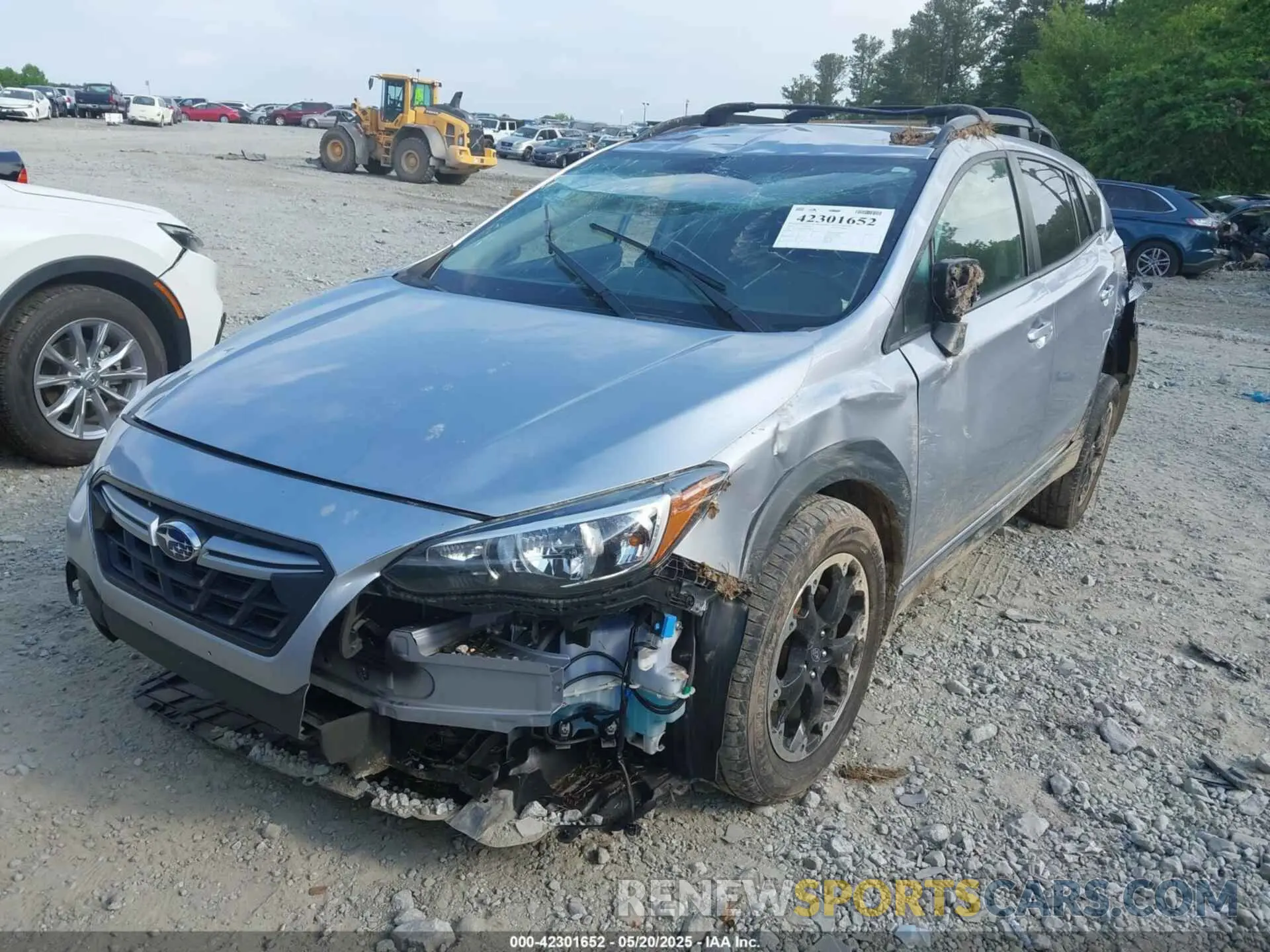 2 Photograph of a damaged car JF2GTAPCXN8239139 SUBARU CROSSTREK 2022