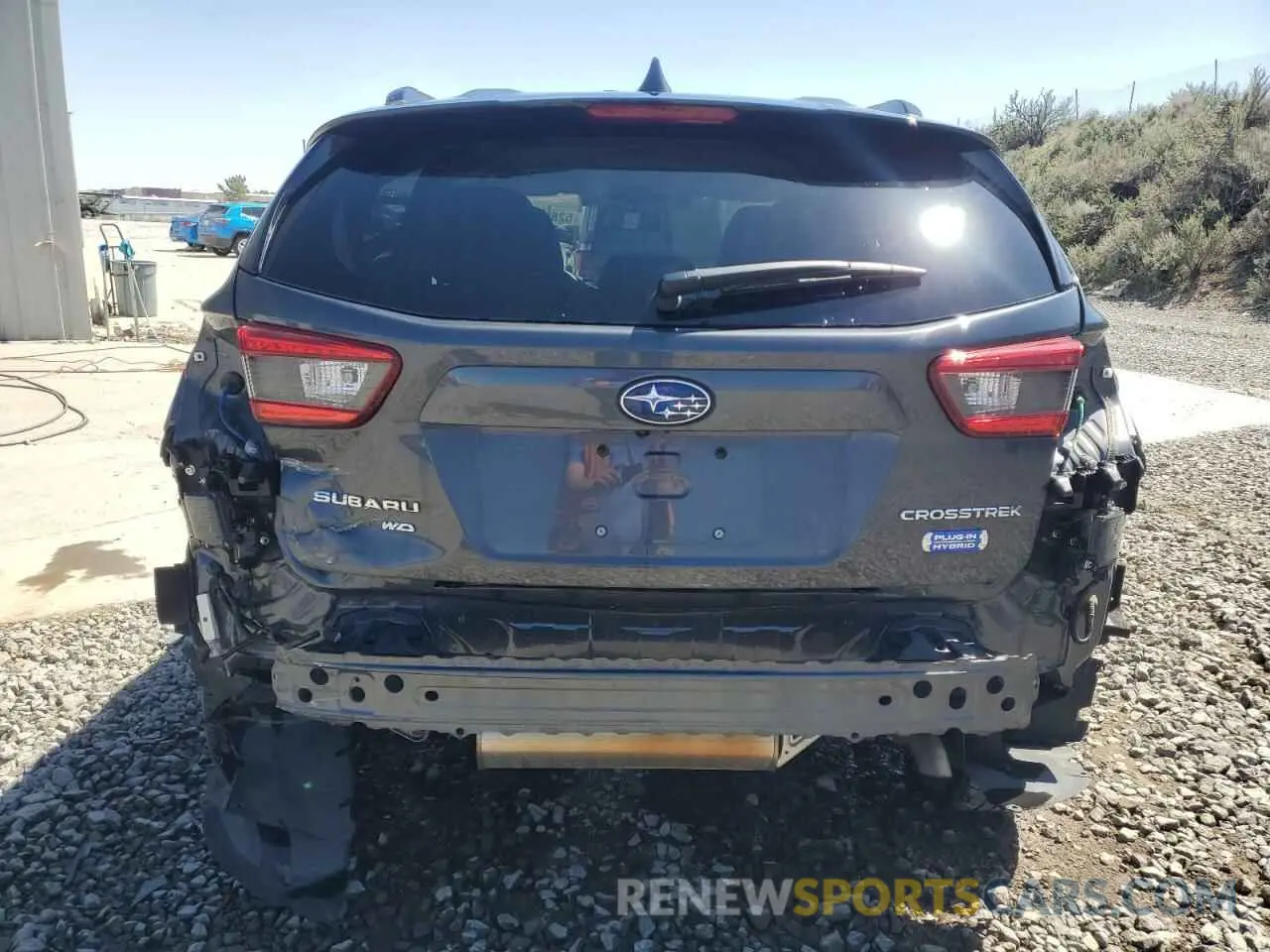 6 Photograph of a damaged car JF2GTDEC2NH224431 SUBARU CROSSTREK 2022