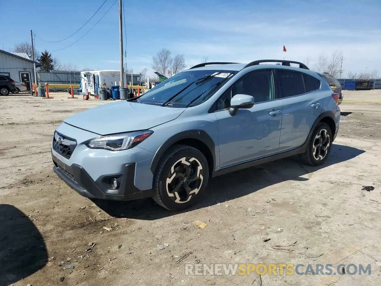 1 Photograph of a damaged car JF2GTHMC0N8212822 SUBARU CROSSTREK 2022