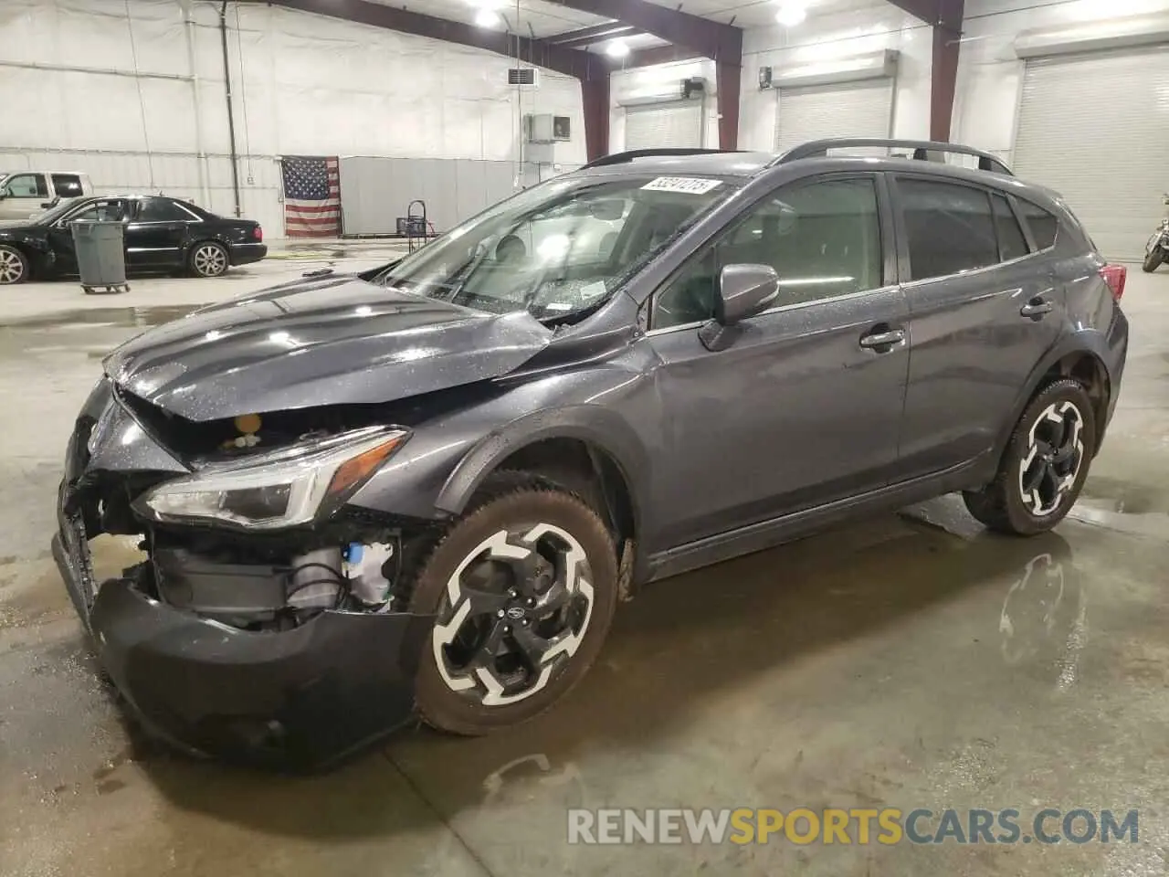 1 Photograph of a damaged car JF2GTHMC0NH208236 SUBARU CROSSTREK 2022