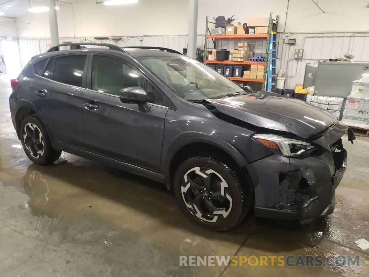 4 Photograph of a damaged car JF2GTHMC0NH208236 SUBARU CROSSTREK 2022