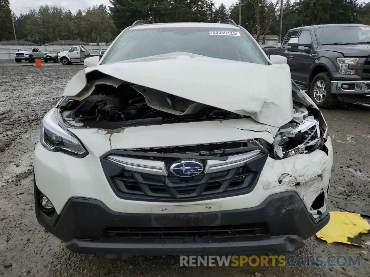 5 Photograph of a damaged car JF2GTHMC1N8278814 SUBARU CROSSTREK 2022
