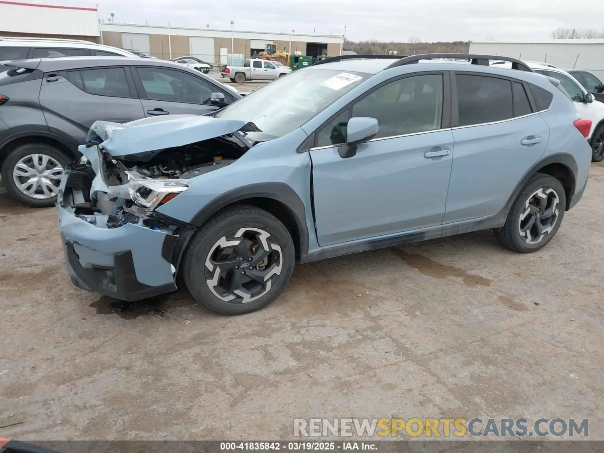 2 Photograph of a damaged car JF2GTHMC2N8258247 SUBARU CROSSTREK 2022