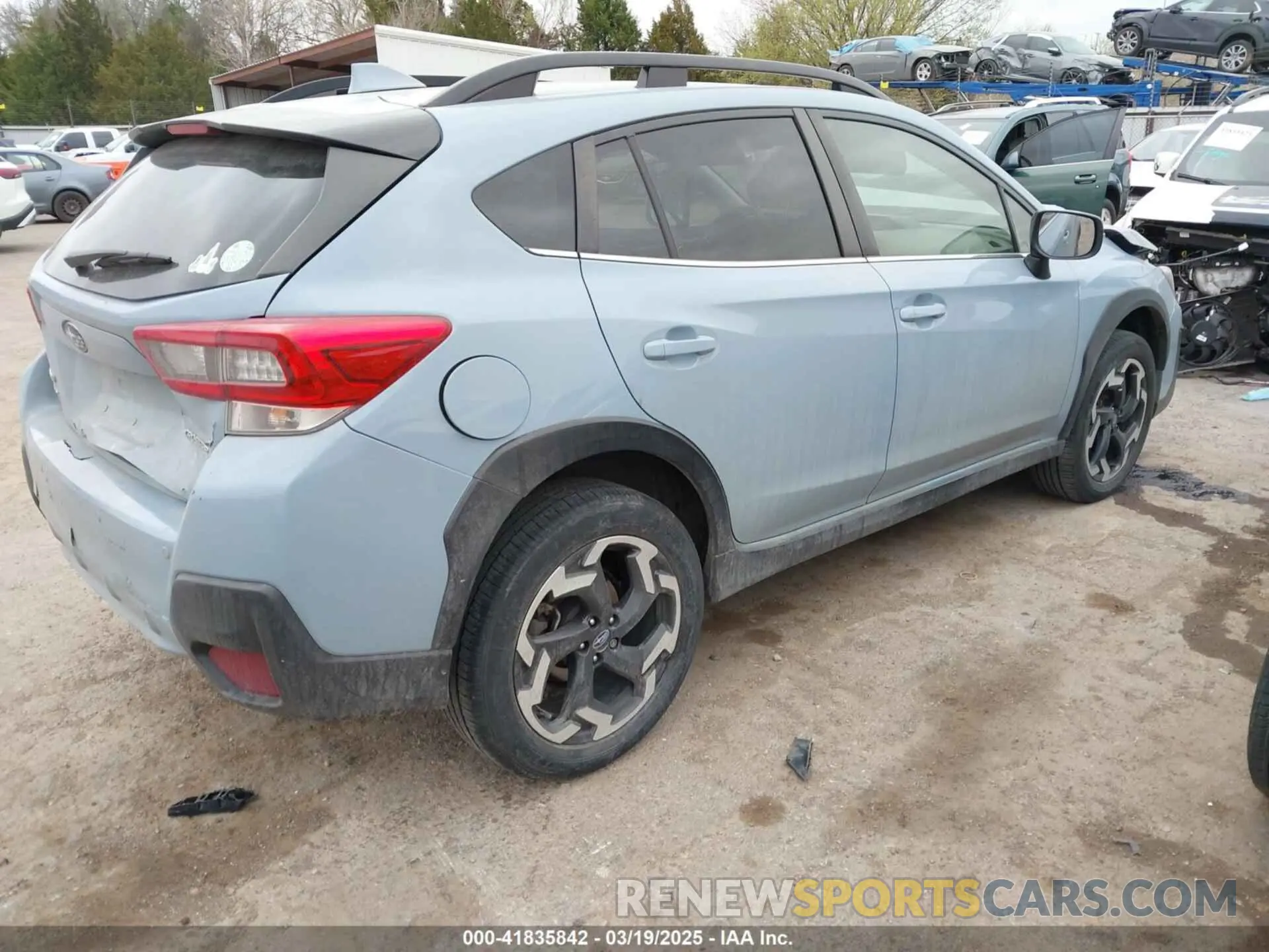 4 Photograph of a damaged car JF2GTHMC2N8258247 SUBARU CROSSTREK 2022