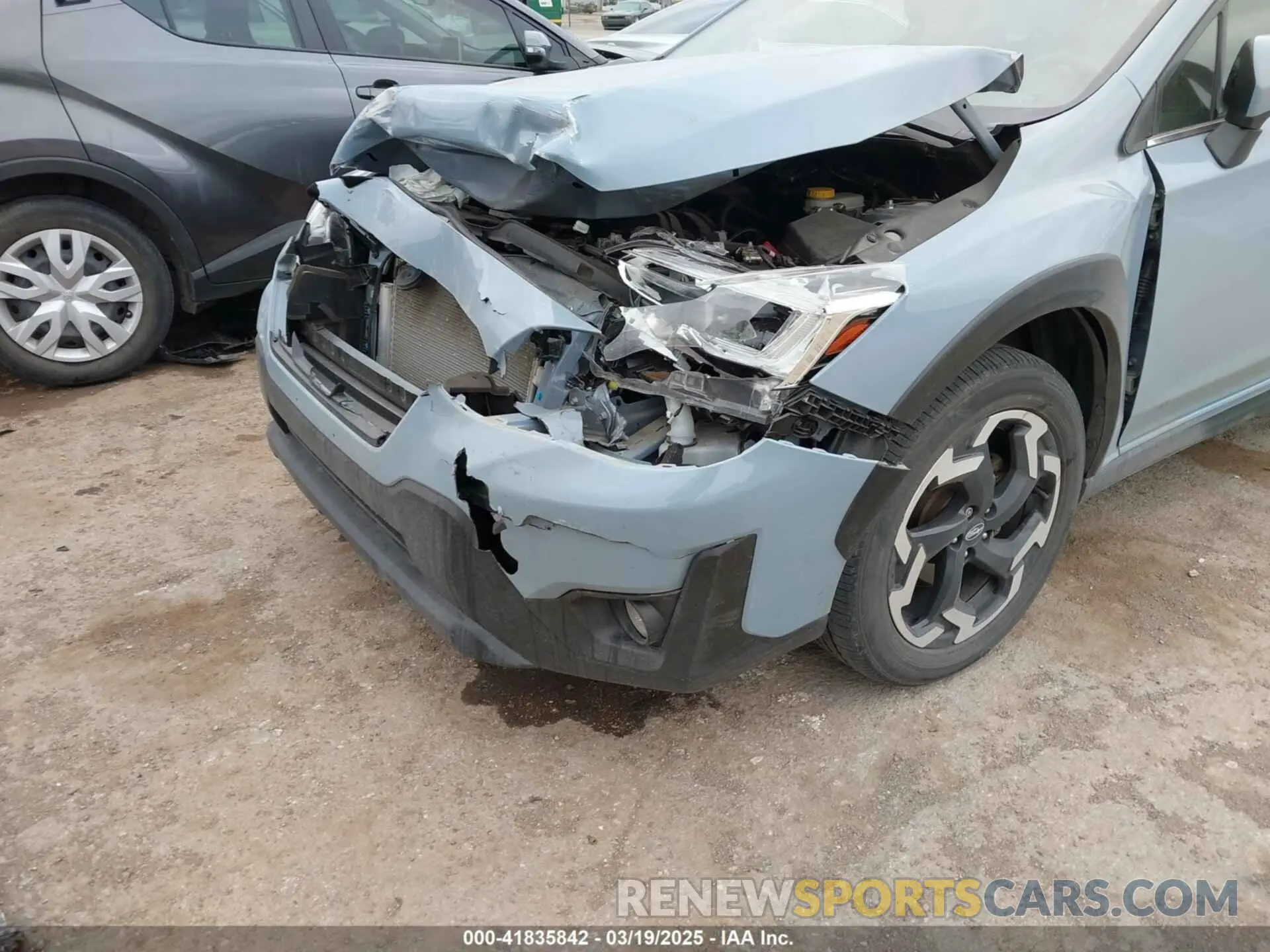 6 Photograph of a damaged car JF2GTHMC2N8258247 SUBARU CROSSTREK 2022