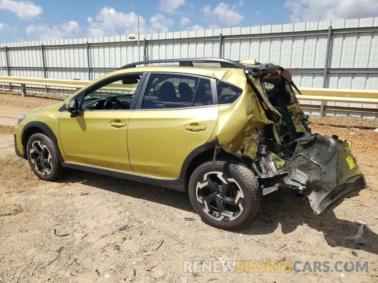 2 Photograph of a damaged car JF2GTHMC2NH262170 SUBARU CROSSTREK 2022