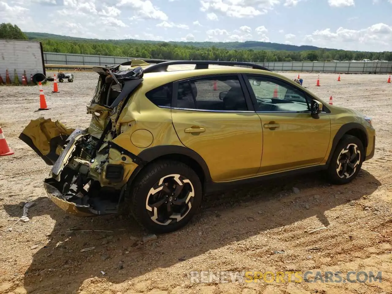 3 Photograph of a damaged car JF2GTHMC2NH262170 SUBARU CROSSTREK 2022